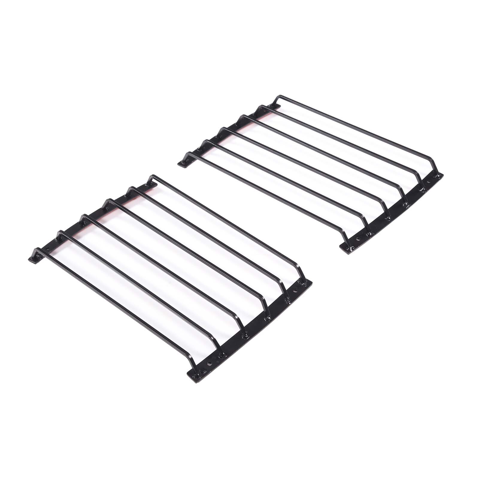2PCS Carbon Steel Headlight Protective Net Cover For Benz G-Class 2007-2018