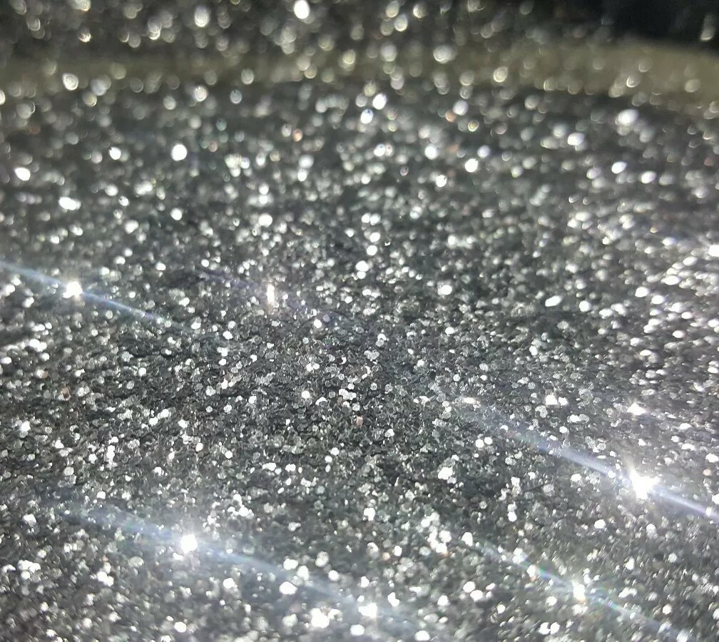 1/2 Pound Premium Chrome Silver Metal Flake .015″ Auto Paint Additive Flakes-