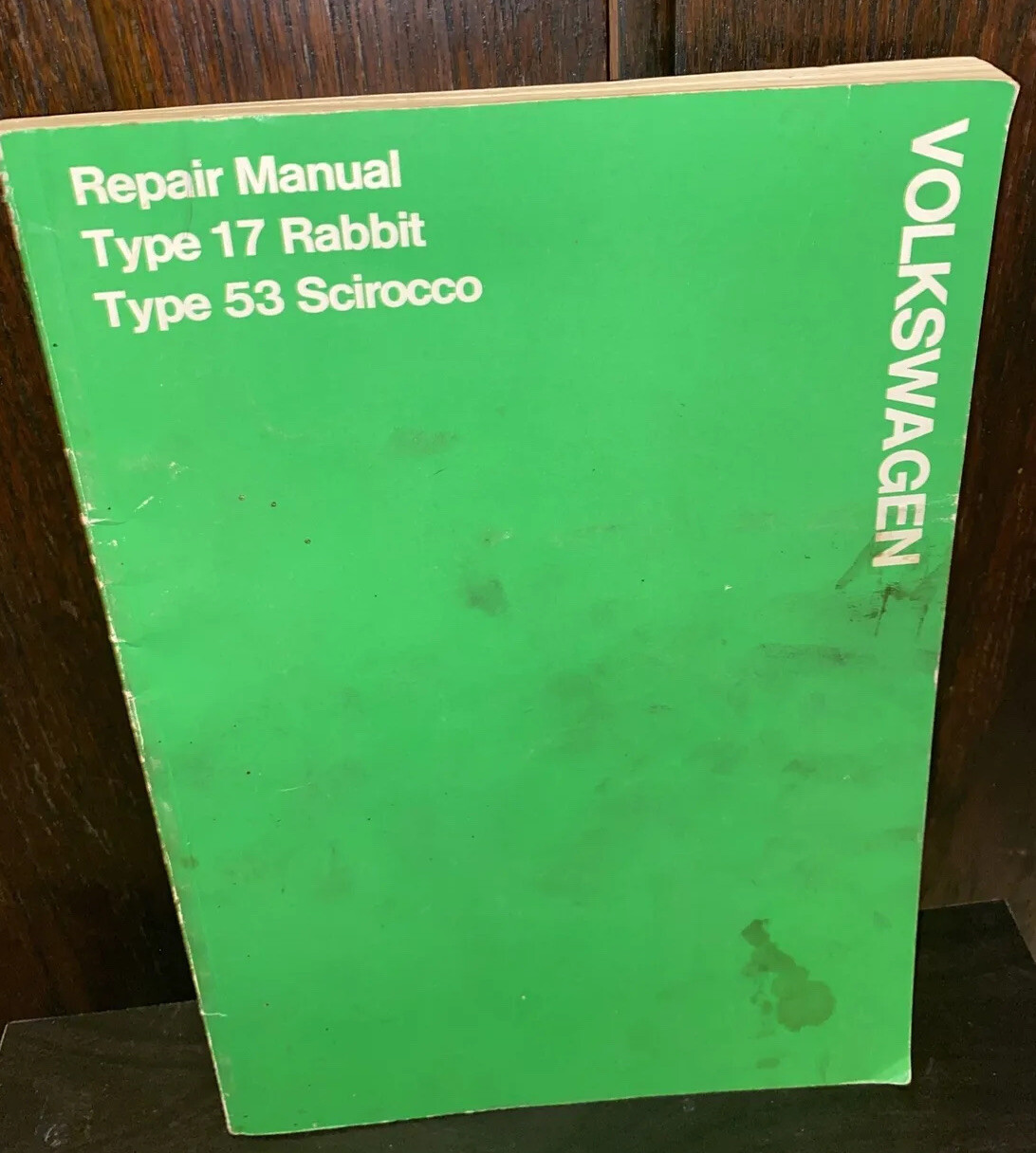 1974 VOLKSWAGEN REPAIR MANUAL TYPE 17 RABBIT TYPE 53 SCIROCCO