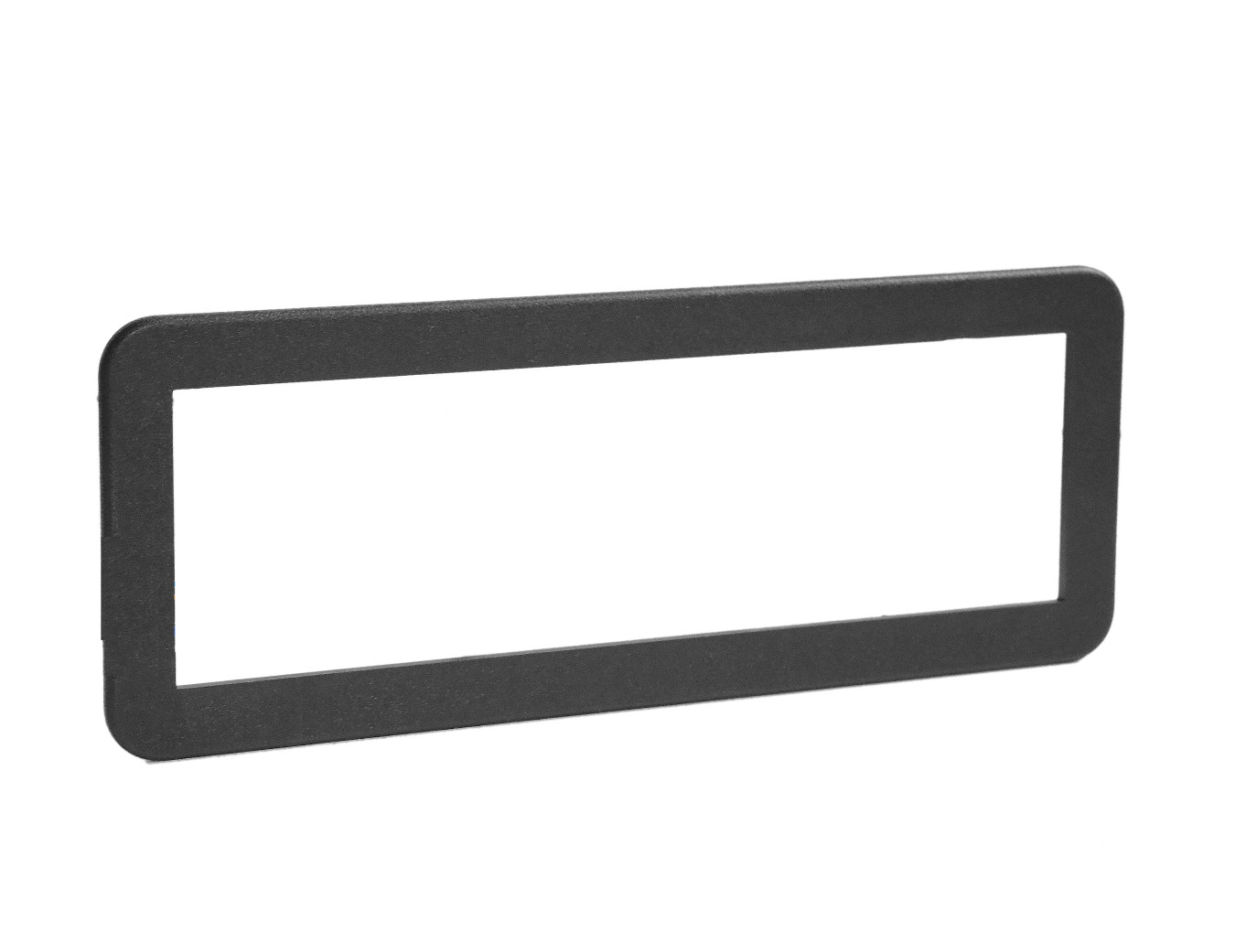 Car Radio Stereo Single Din Install Trim Ring 1/8″ Border ABS Plastic – Black