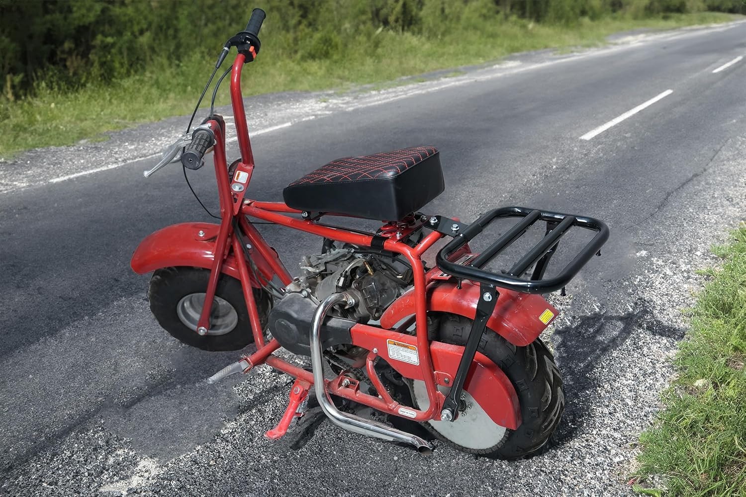 Rear Cargo Rack Assembly Kit for Coleman CT100U 98cc Mini Bike with Hardware