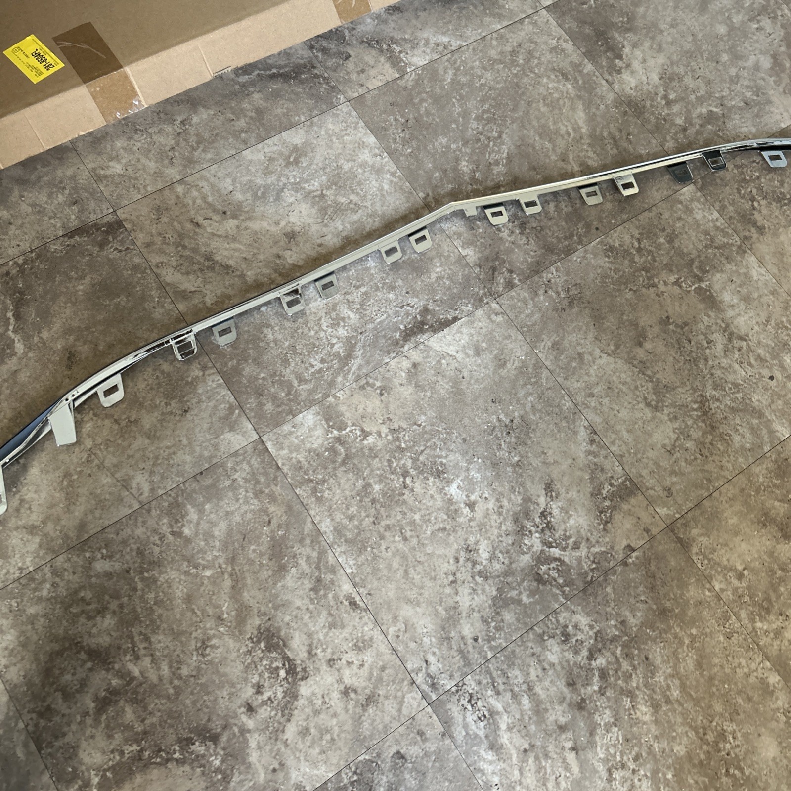 Front Bumper Trim Molding Chrome Compatible with 2015-2019 Cadillac ATS