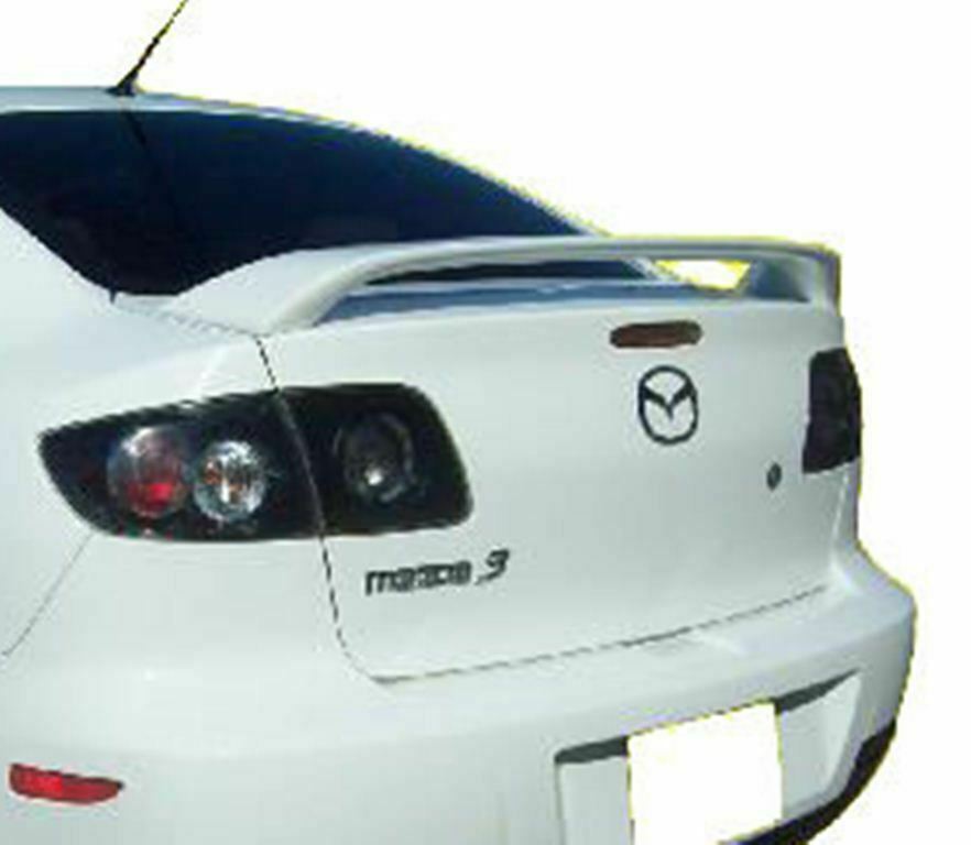 Factory Style Rear Spoiler Bolt On PAINTED Fits 2004 – 2009 Mazda 3
