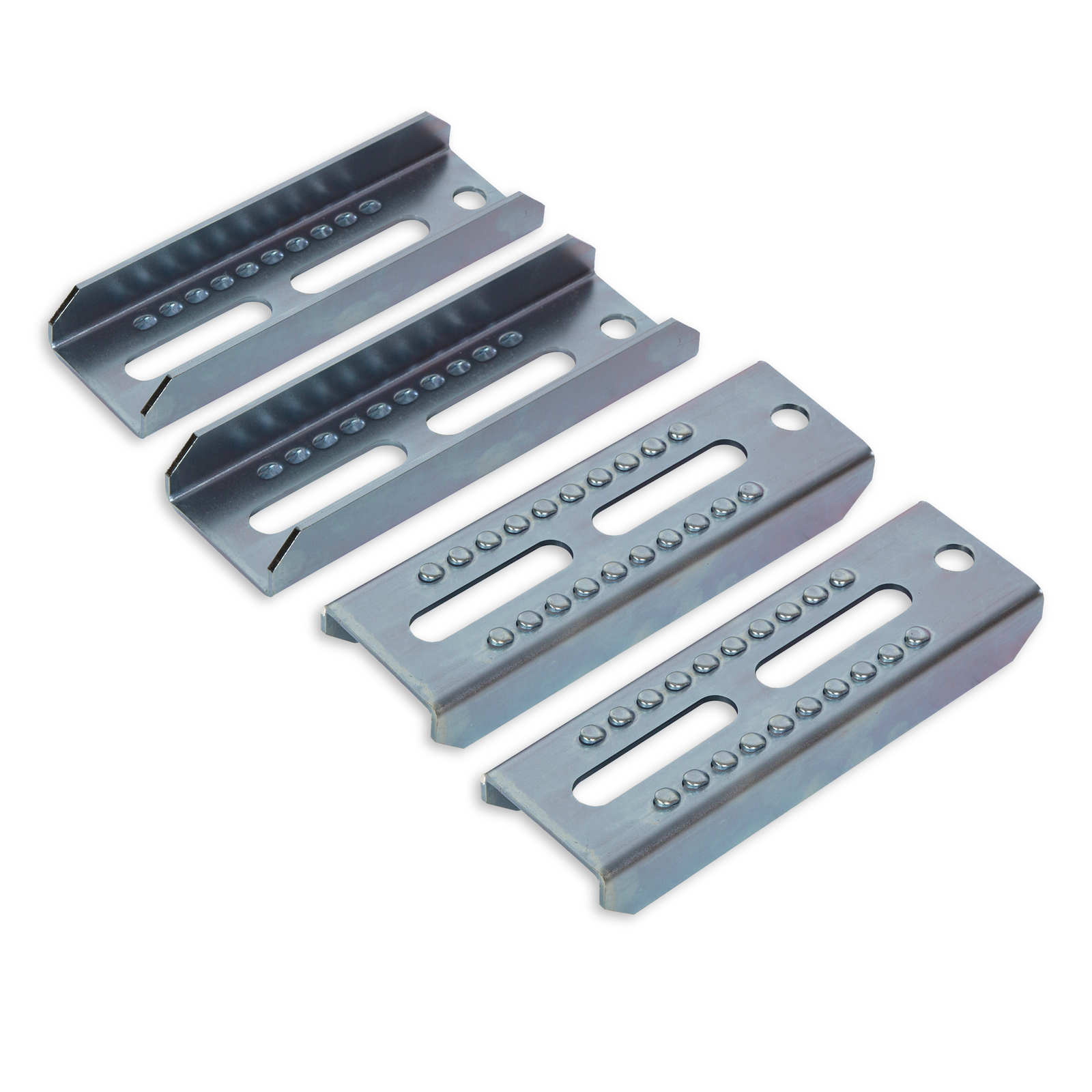 4× 8″ Galvanized Swivel Top Bunk Bracket Adjustable Boat Trailer 3×3