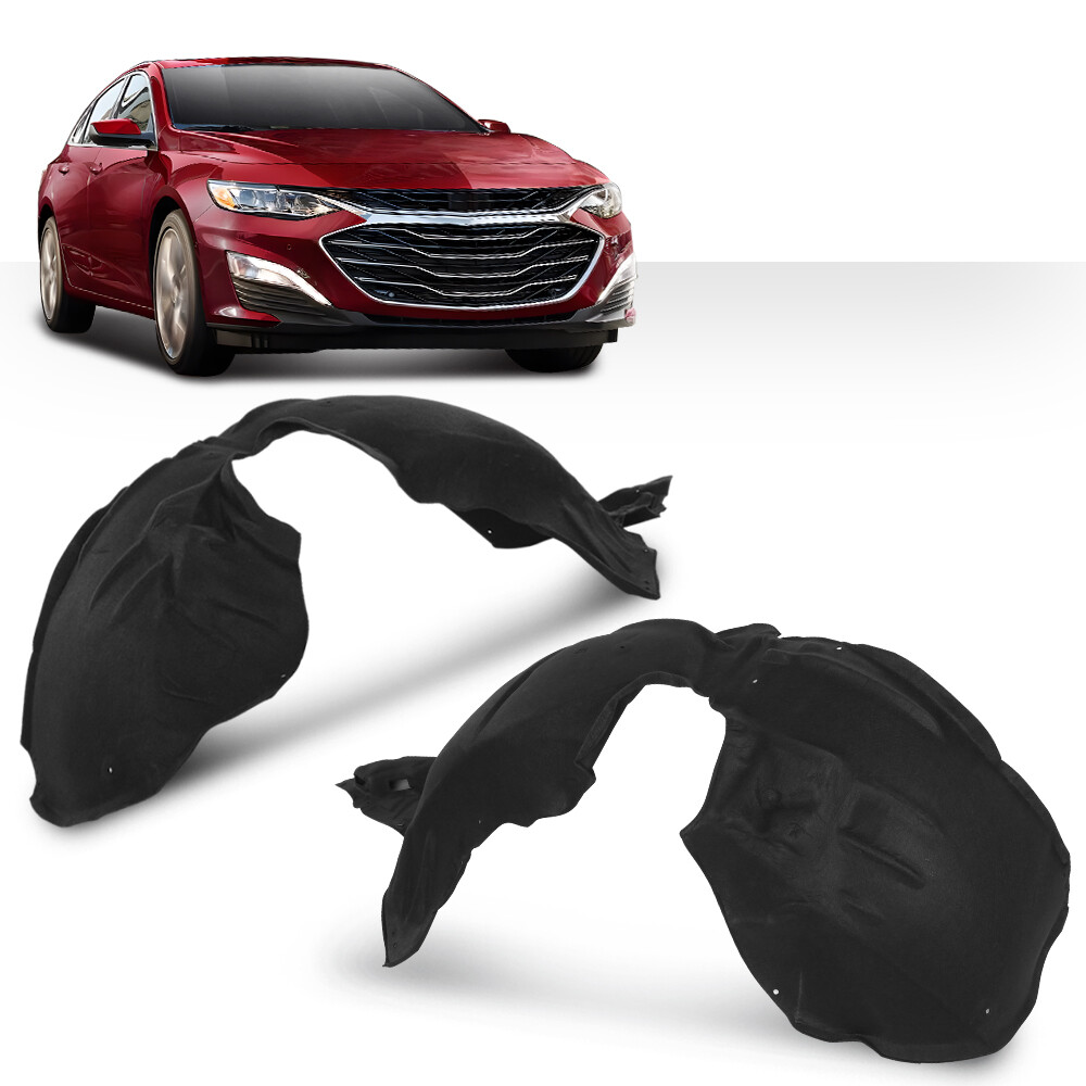Fit For 2019-2023 Chevrolet Malibu Front Left+Right Fender Liner Splash Shield