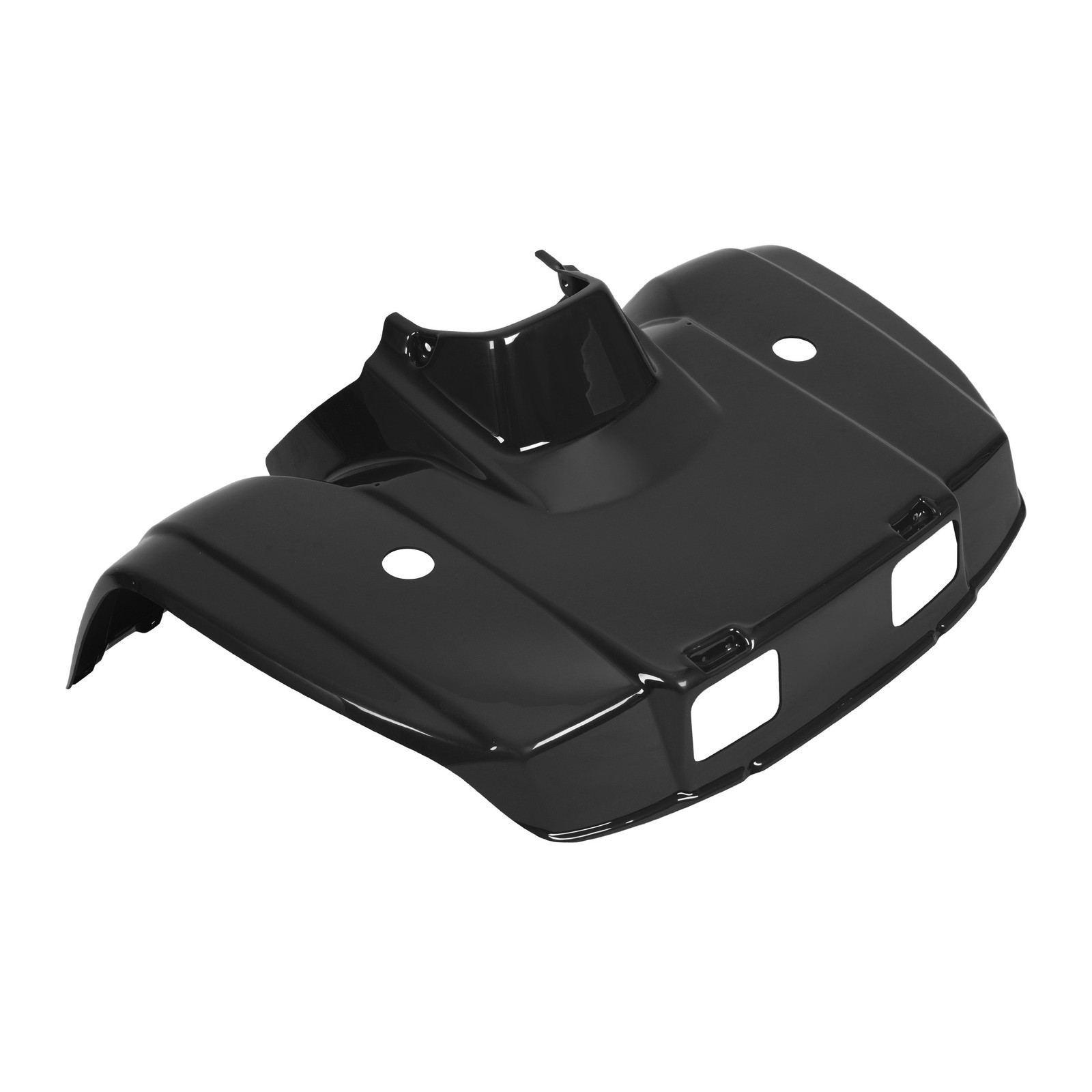 Black Front Fender Flaps Flare Mud Guard Plastic(ABS) For Honda TRX300 1988-2000
