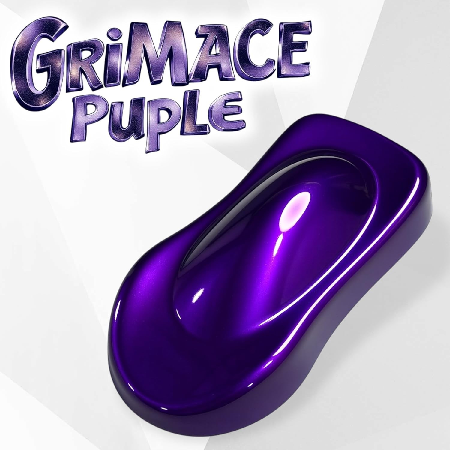 LiME LiNE Grimace Purple Candy Pearl Basecoat – Full Coverage Candy – 1 Pint