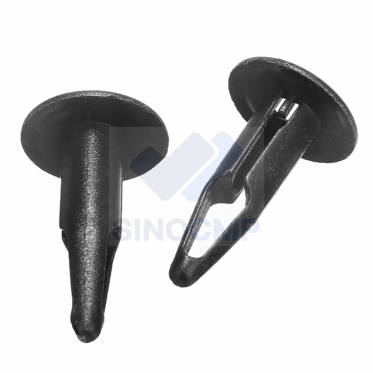 US 100X Trunk Screw Rivets Set Car Bumper Fender Auto Plastic Fastener Clips Kit