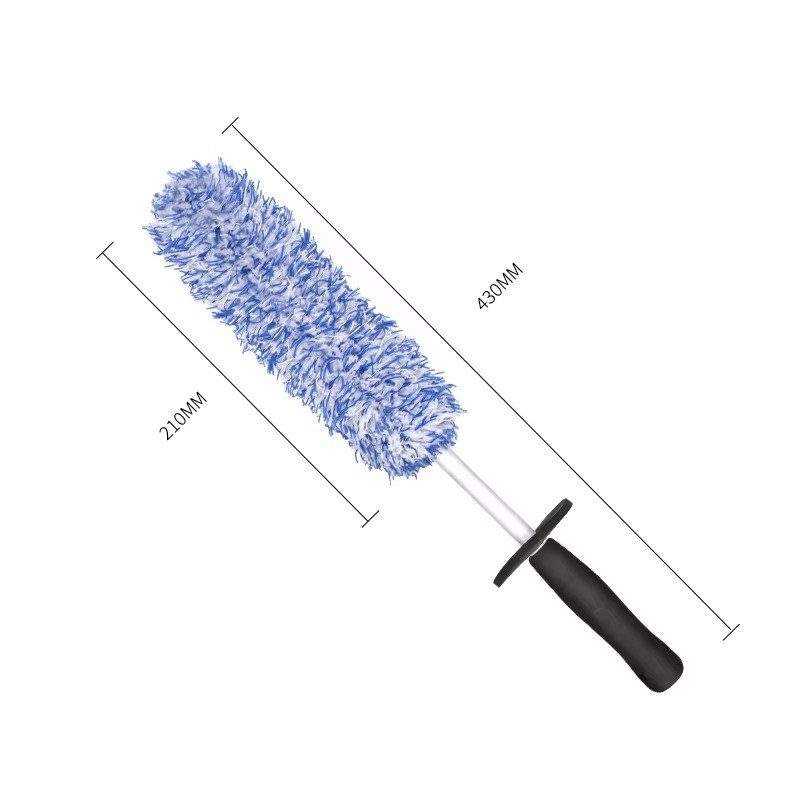 17″ For Car Wheel Cleaning Brush Tool Tire Washing Clean Soft Bristle Cleaner US