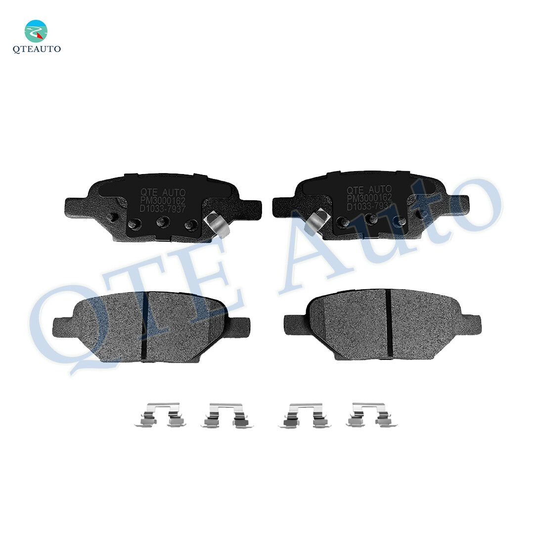 Rear Ceramic Brake Pad Kit For 2004-2007 Saturn ION Red Line