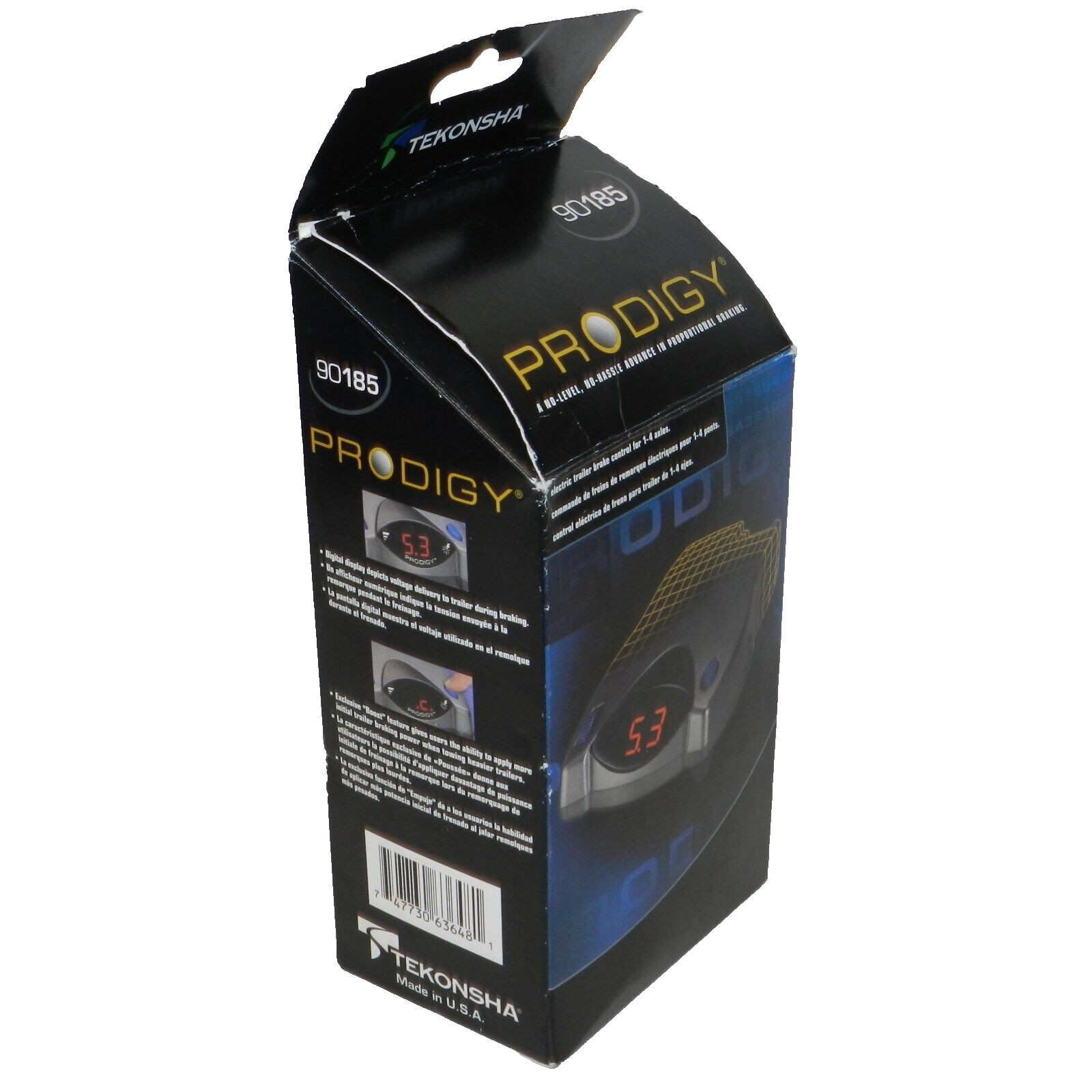 Tekonsha Prodigy Electric / Digital Trailer Brake Control For 1-4 Axles (90185)