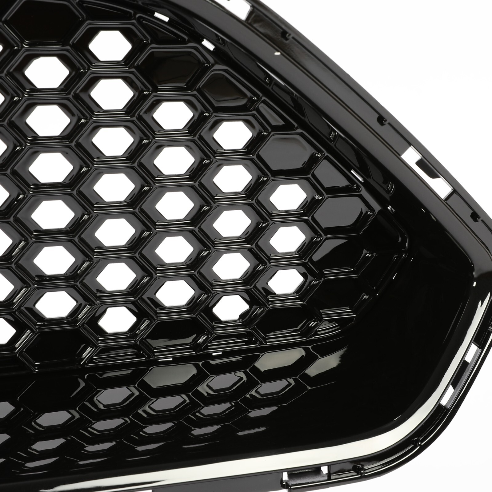 For 2018-2022 Ford Mustang Front Upper + Lower Grille Black Honeycomb Mesh