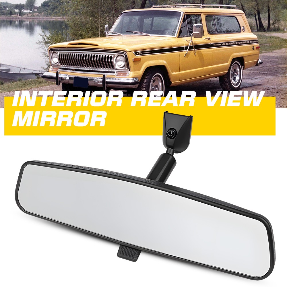For Jeep SJ & J-Series (1975-1991) NEW Inside Rear View Mirror HD Mirror