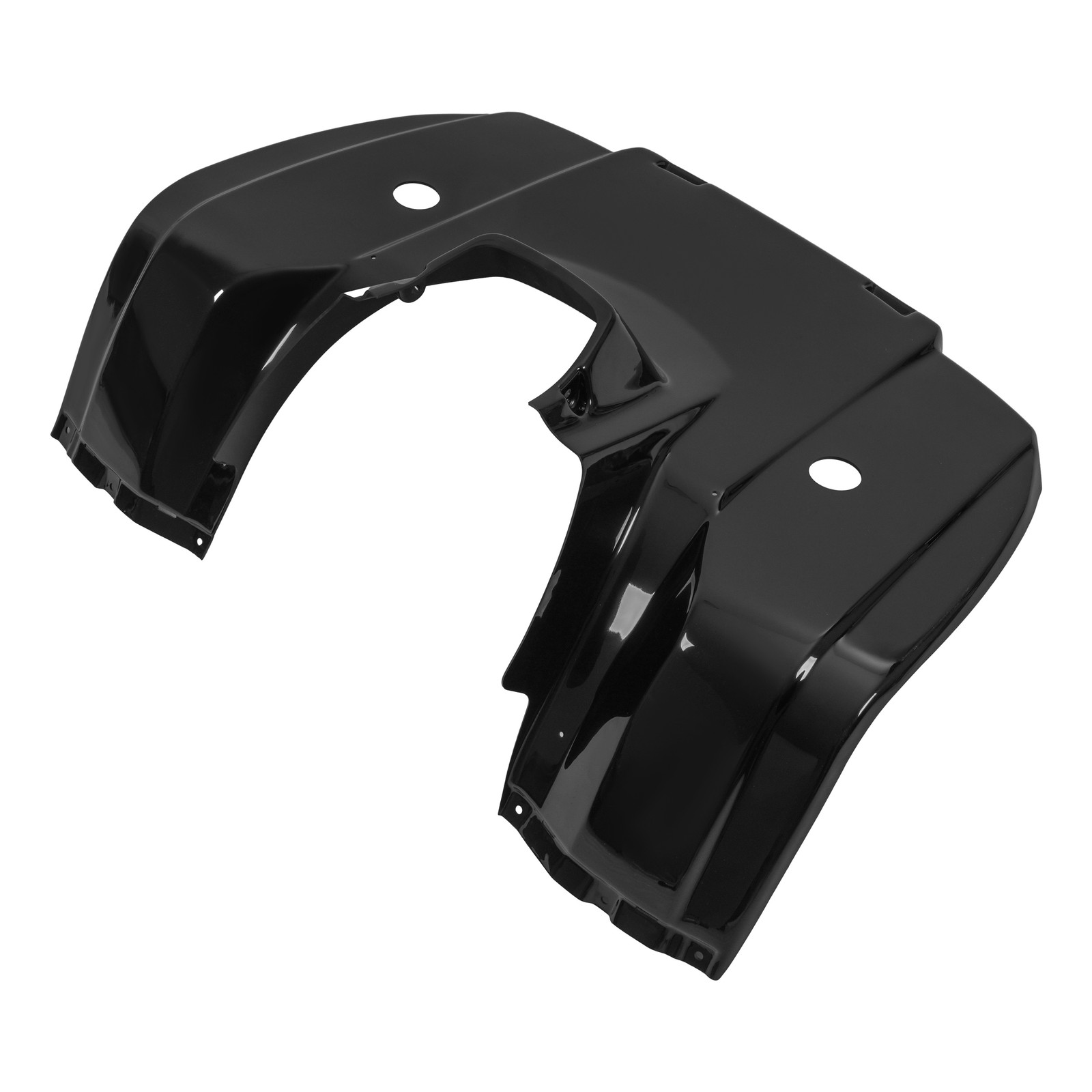 Black Front Fender Flaps Flare Mud Guard Plastic(ABS) For Honda TRX300 1988-2000