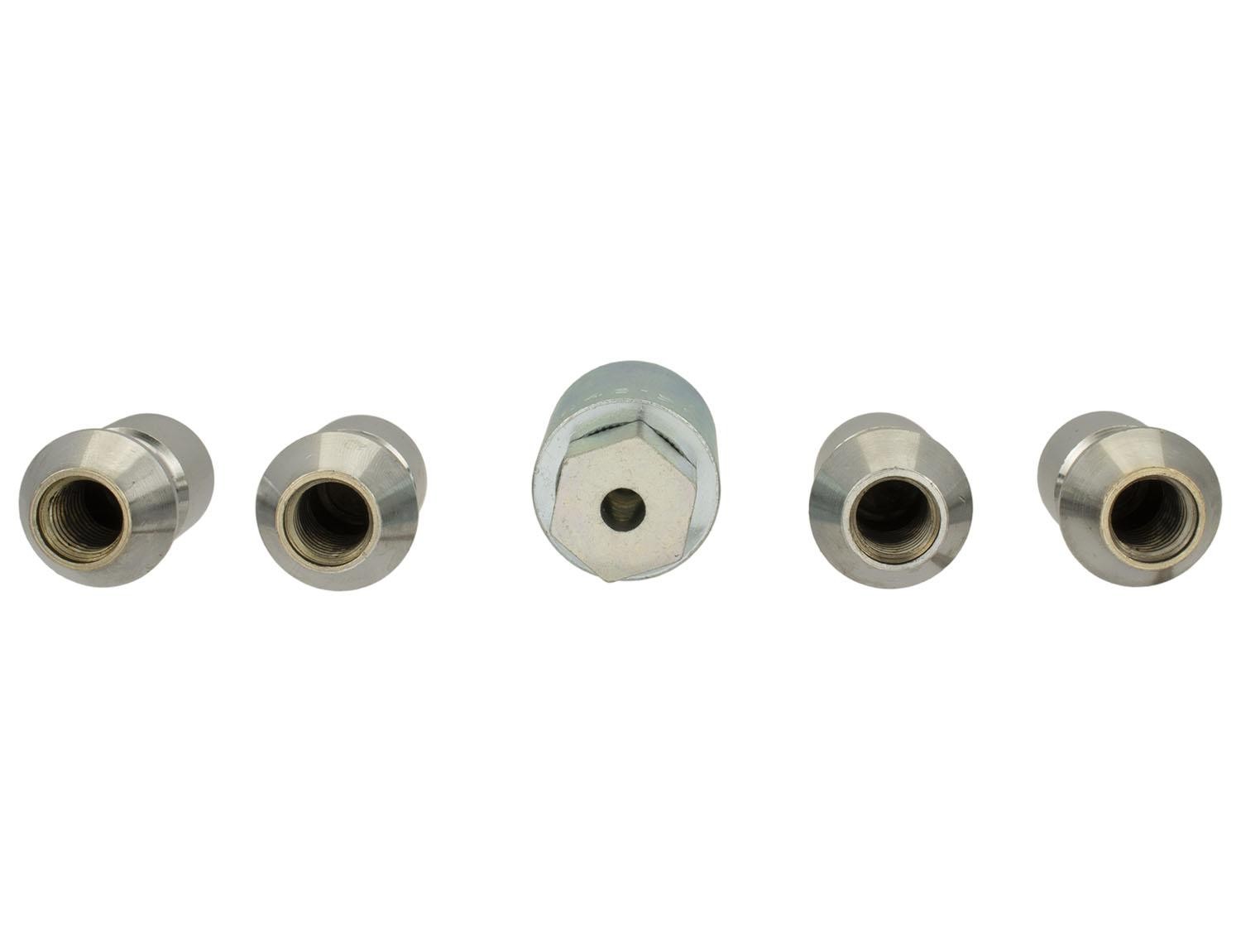 Ford® Chrome Plated Security Safety Wheel Locking Nuts for Exposed Lugs 4pc Set