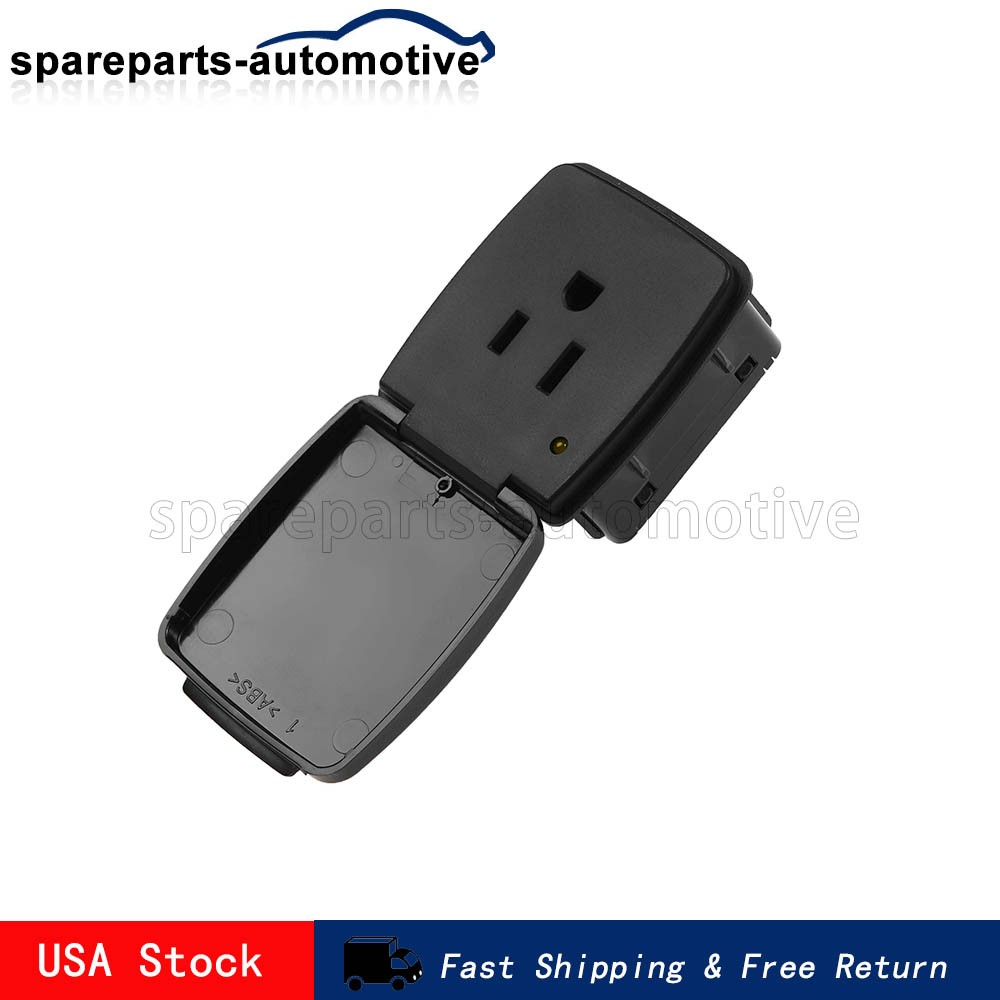 Center Console Power Outlet 110V 400W HL3T19G247AA For 17-20 Ford F-150 Raptor