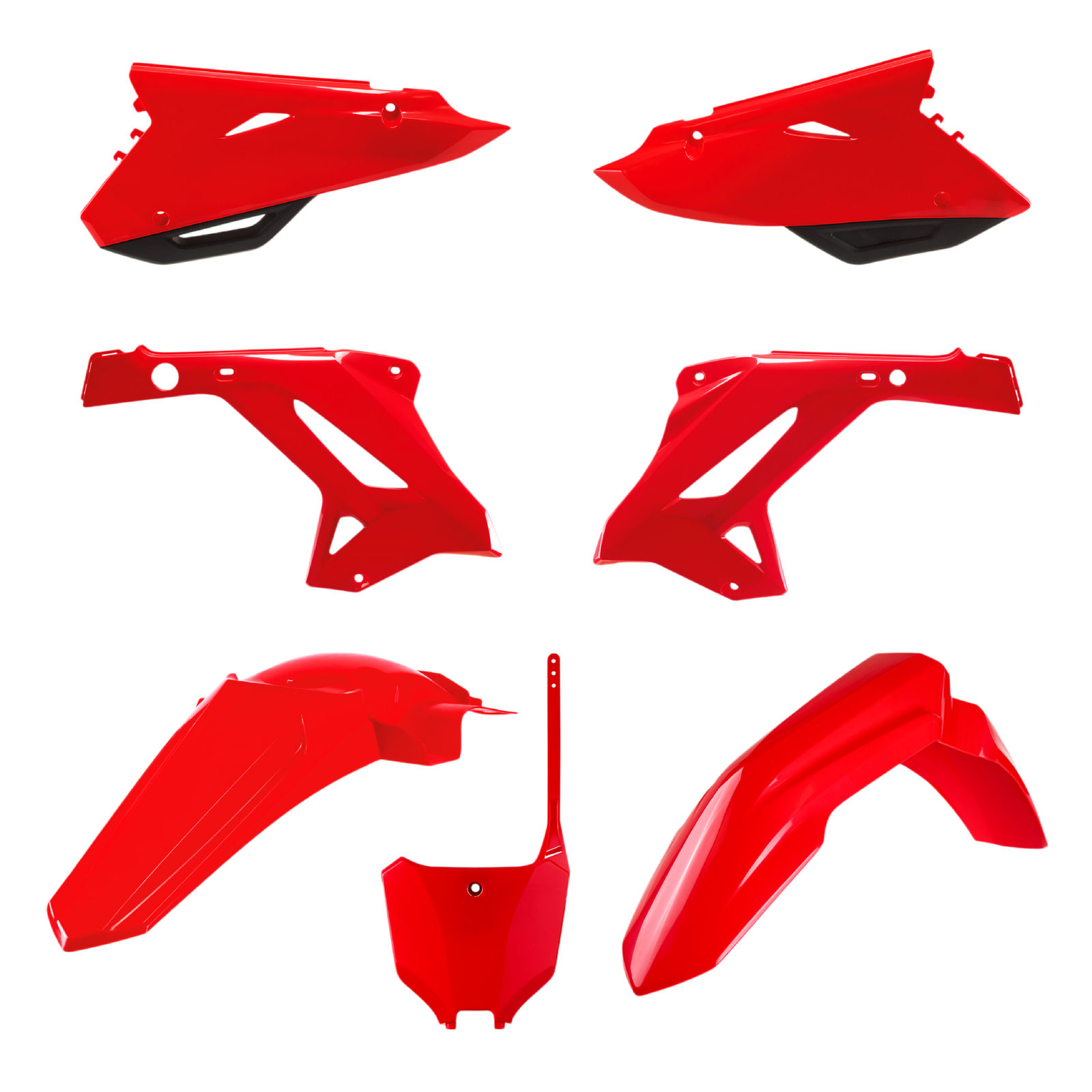 Polisport Restyling Kit for Honda CR 125R/250R (2002-2007) – Red