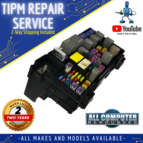 2013 Chrysler Town & Country TIPM Fuse Relay Box Repair Service 68163904