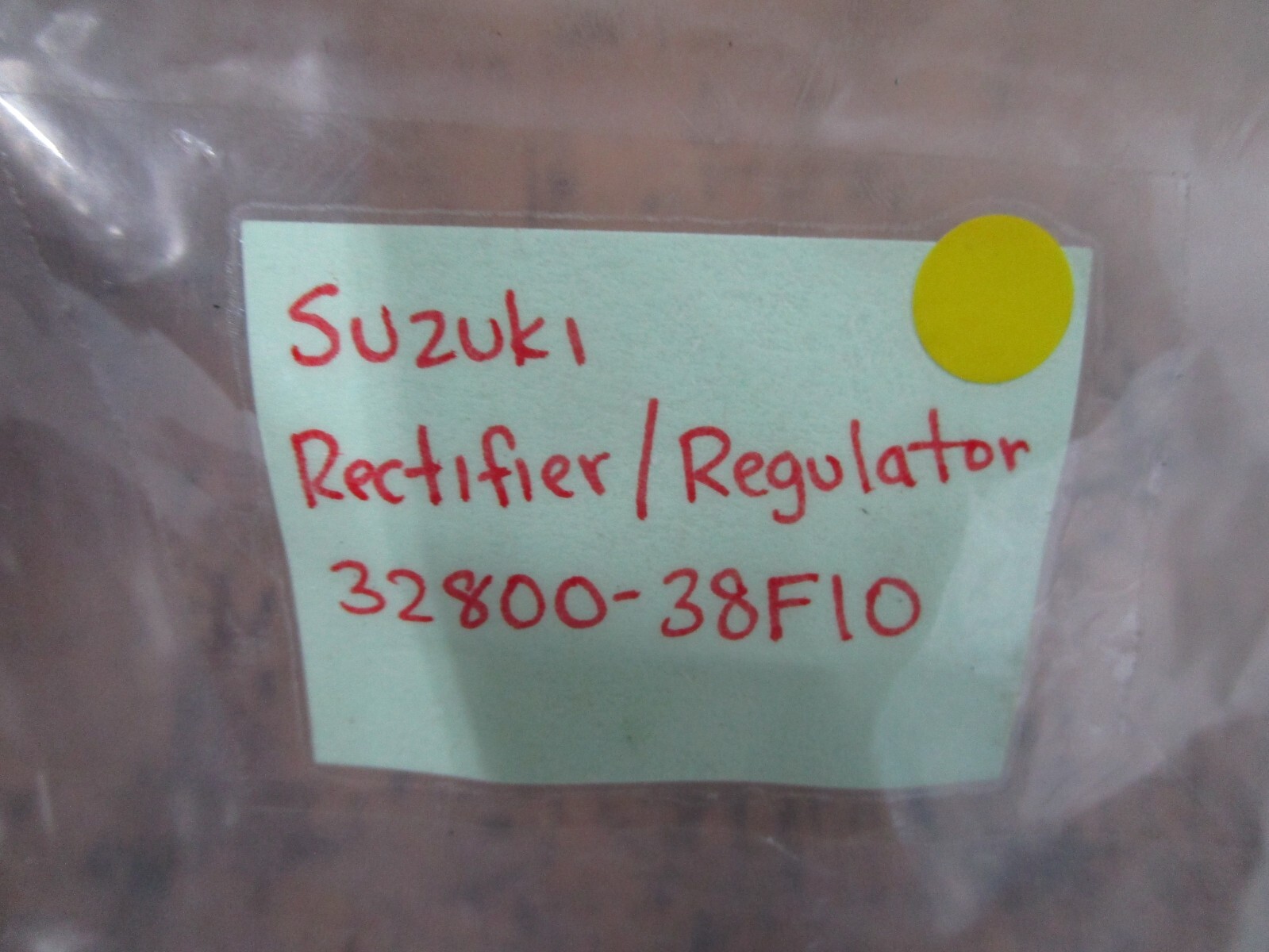 *90 DAY WARRANTY* 0820 Suzuki Rectifier/Regulator 32800-38F10