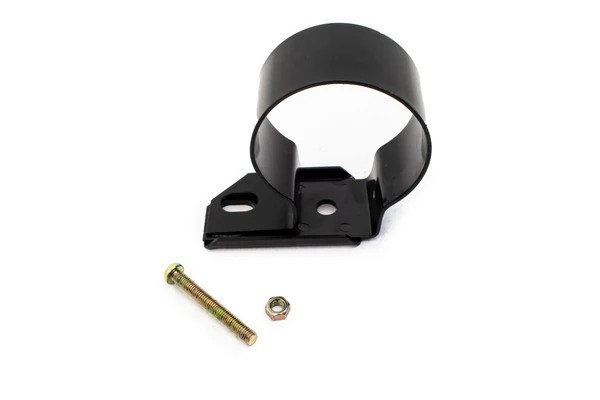 Black Round Canister Style Ignition Coil Bracket for 1964 1973 Ford Mustang