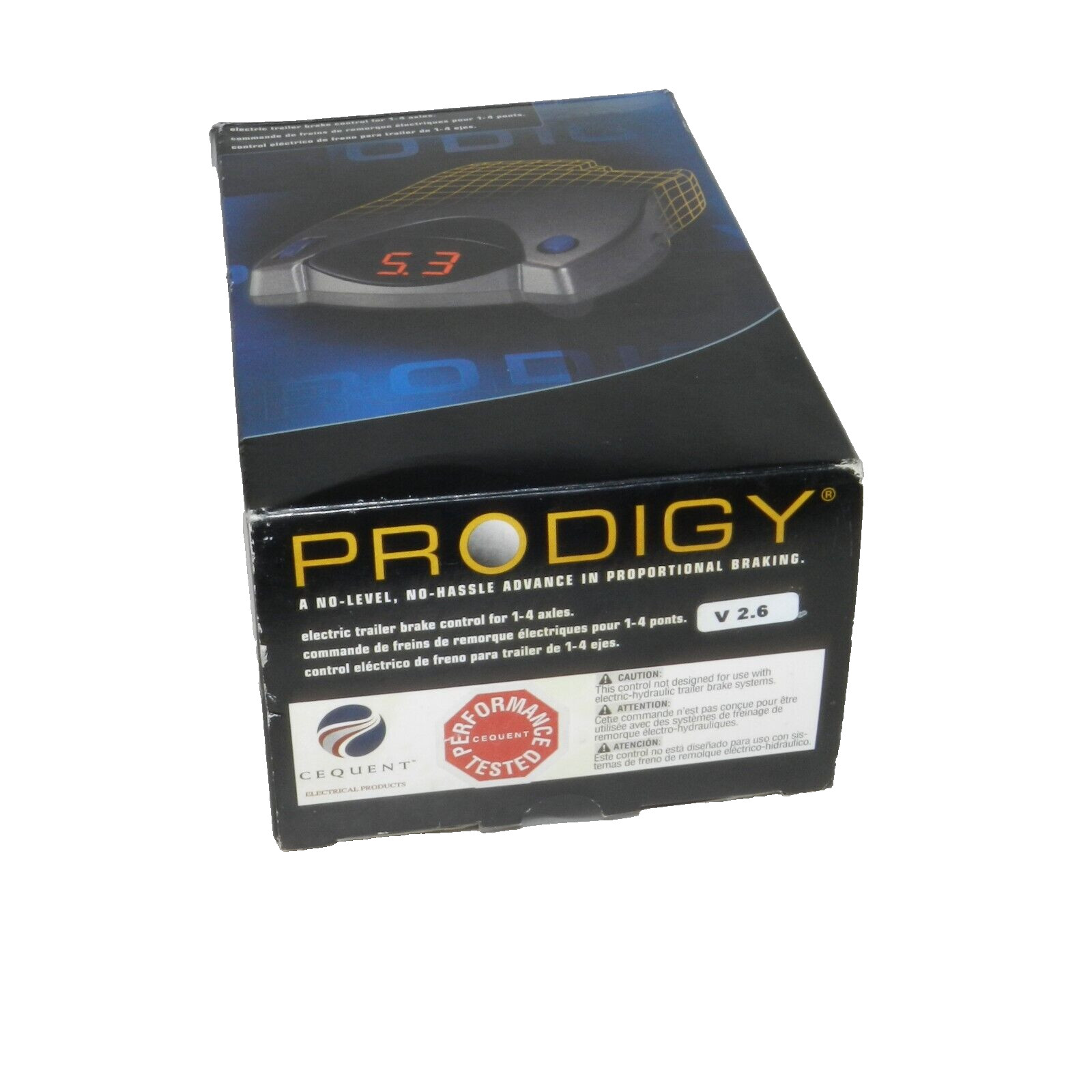 Tekonsha Prodigy Electric / Digital Trailer Brake Control For 1-4 Axles (90185)