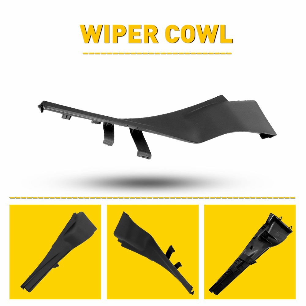 Windshield Wiper Cowl Extension Trim 66895-5BC0B Fit For 2015-2017 Nissan Murano