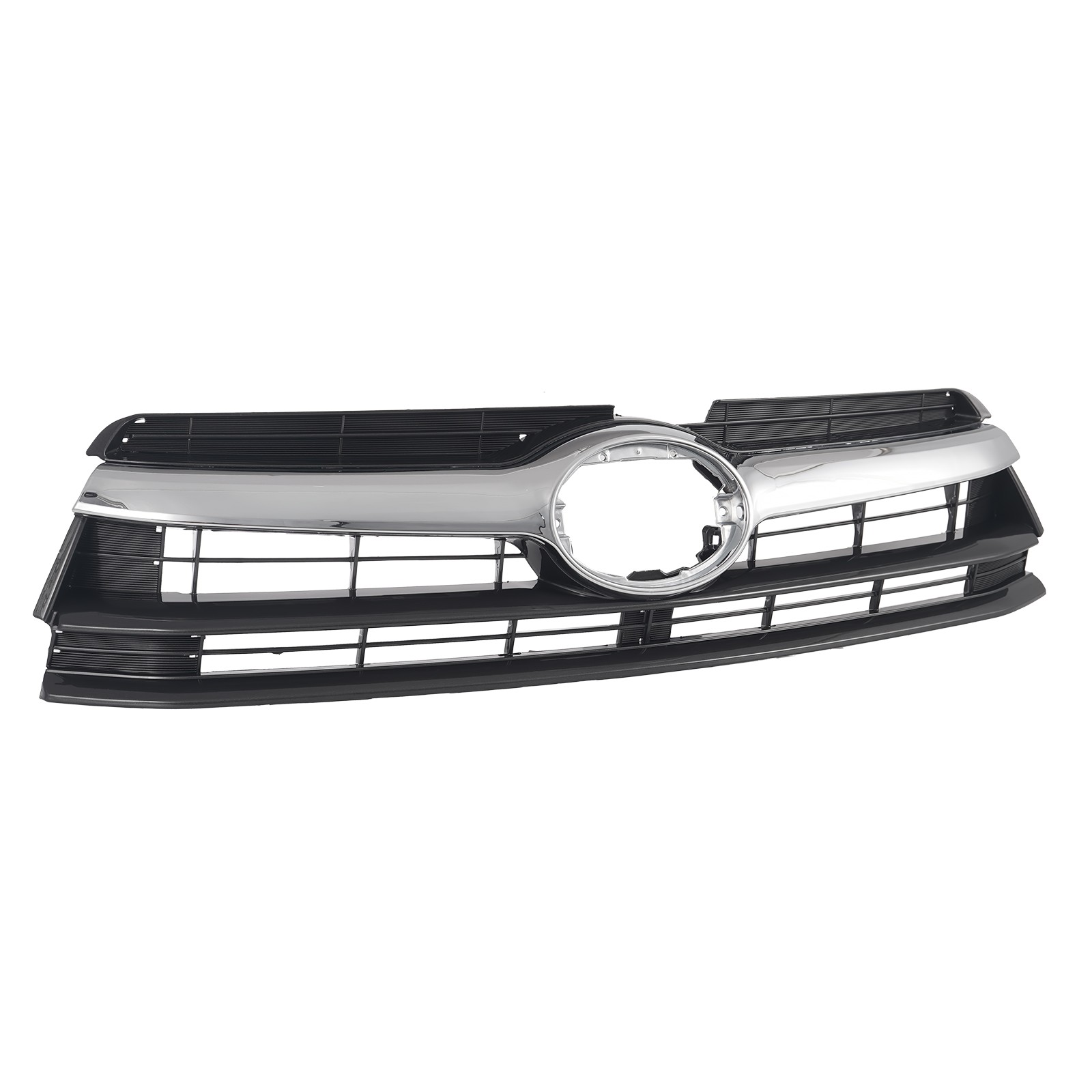 Chrome Front Radiator Grille Set GM1235120 For 2014 2015 2016 Toyota Highlander
