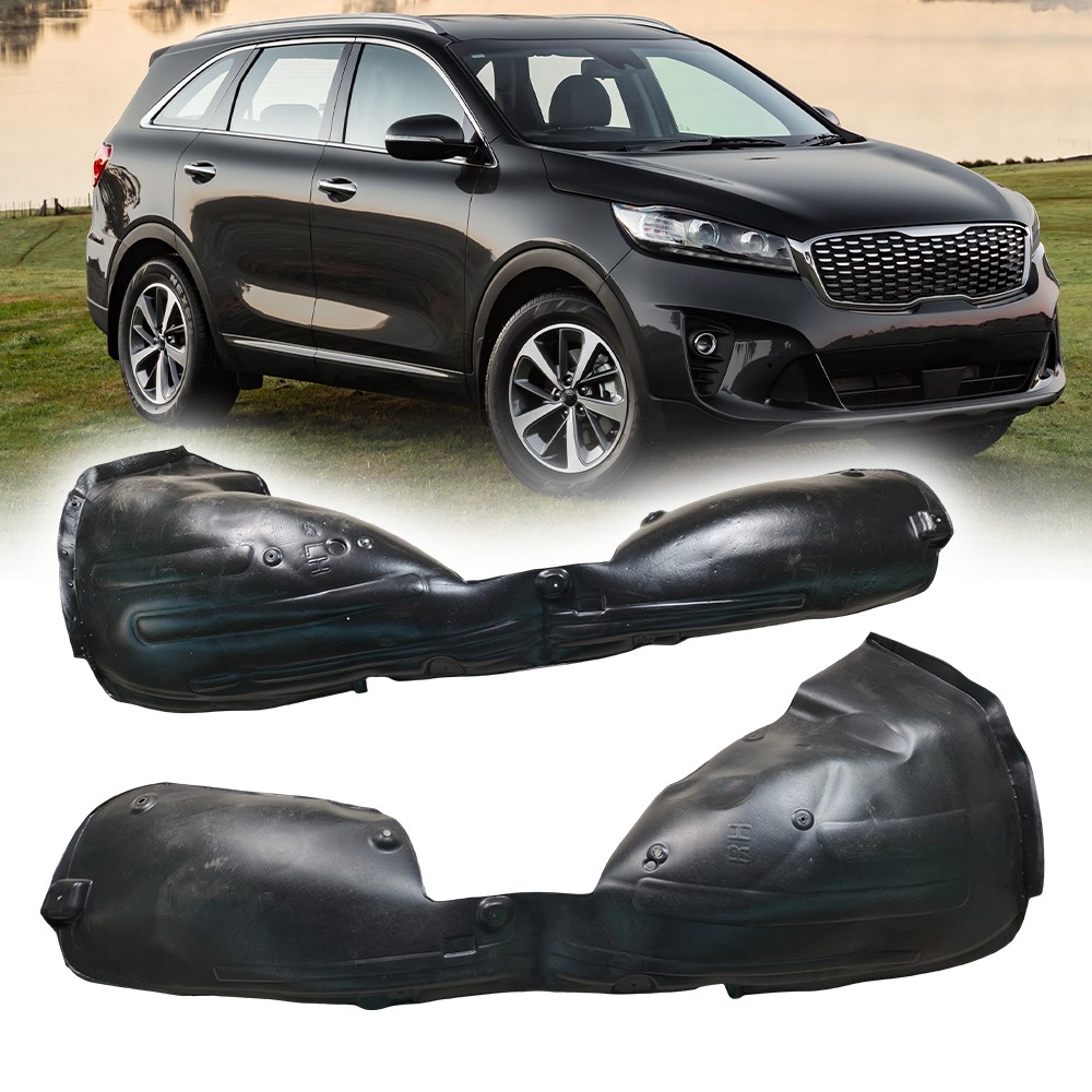 Fender Liner Set Front Driver and Passenger Side For Kia Sorento 2019-2020
