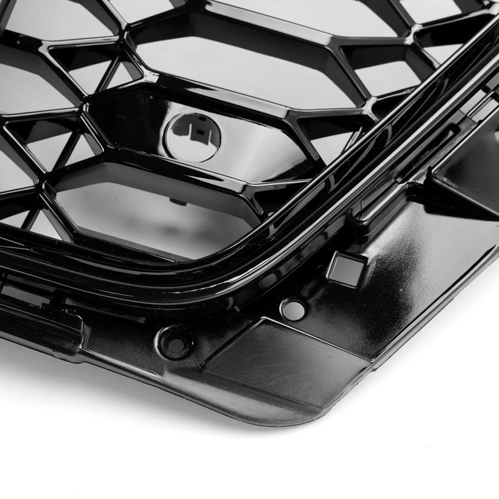 For Audi A4 B9.5 S-Line S4 2020-2022 Front Bumper Grille Honeycomb Center Grille