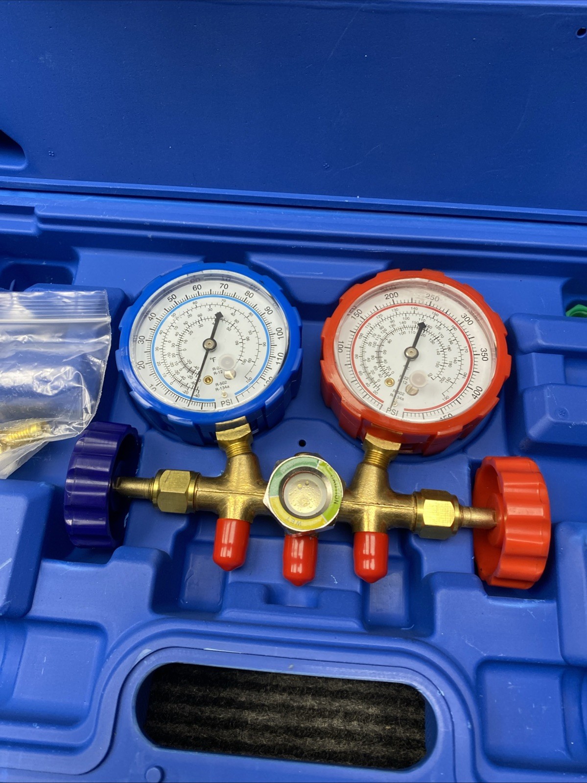 Orion Motor Tech AC Gauges, AC Manifold Gauge Set (Incomplete)