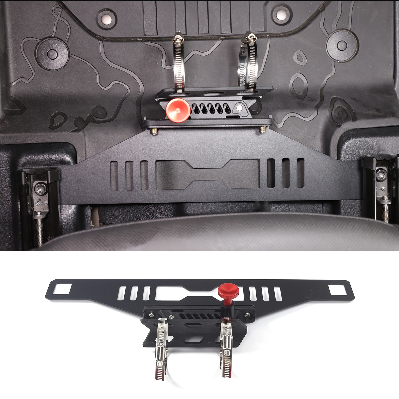 For Hummer EV 24+ Passenger Seat Bottom Fire Extinguisher Bracket Aluminum Alloy