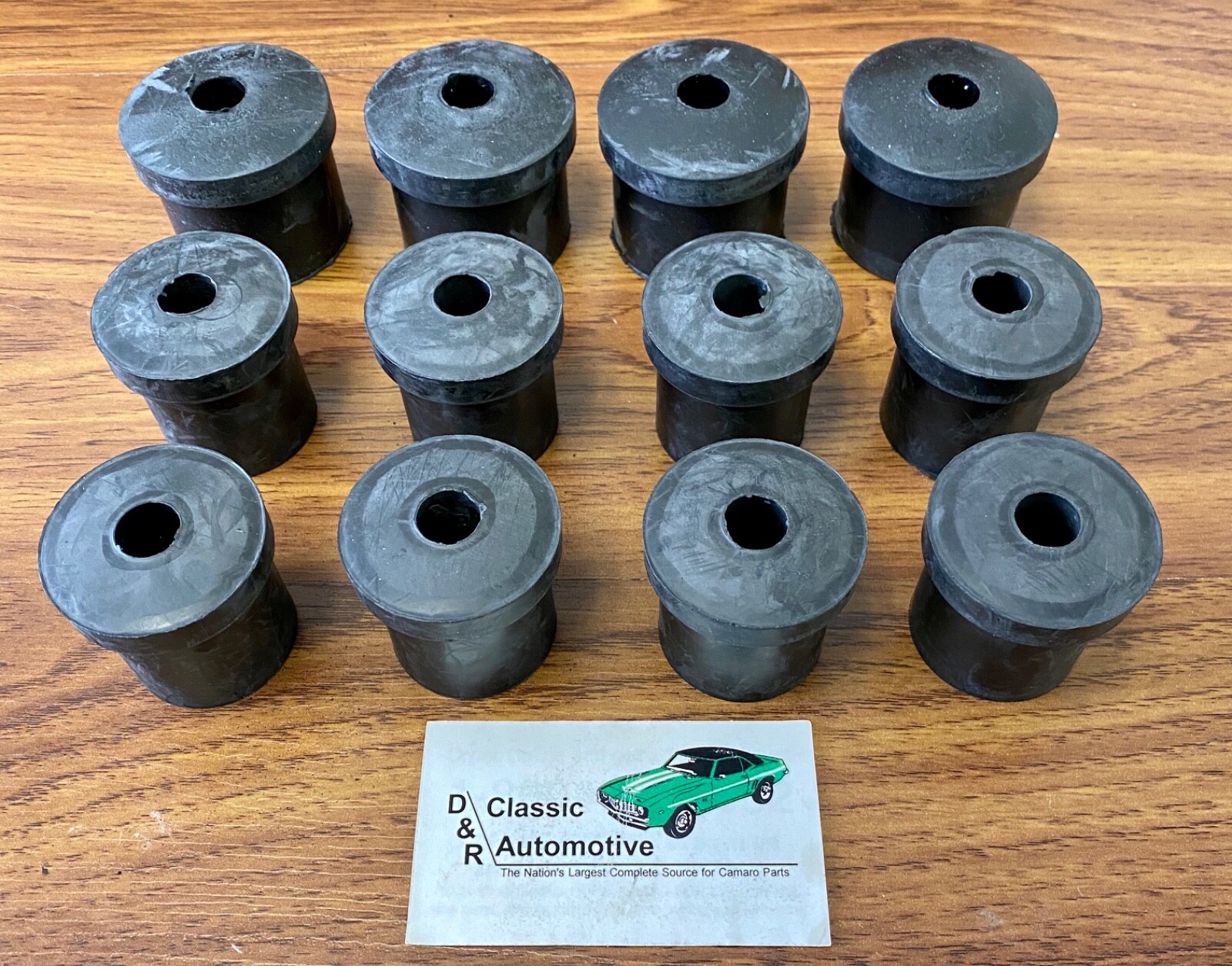 1962-1967 Nova Leaf Spring Bushing Set 12pc Rubber Multi-Leaf Mono-Leaf IN STOCK