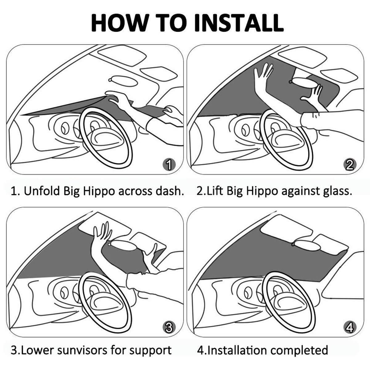 For BMW Interior Accessories Car Windshield Sunshade UV Block Sun Cover Visor