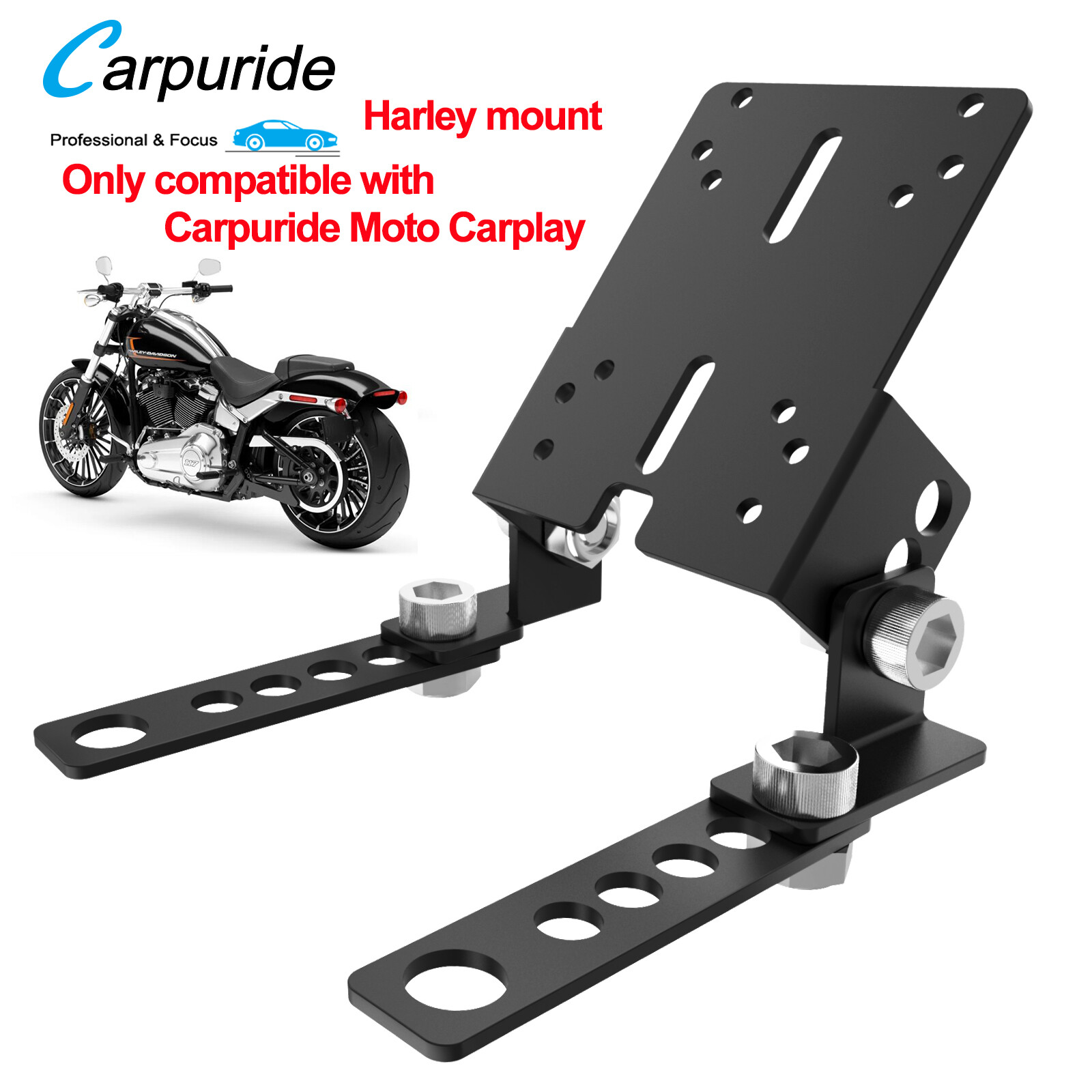 Harley mount only compatible with Carpuride Moto Carplay
