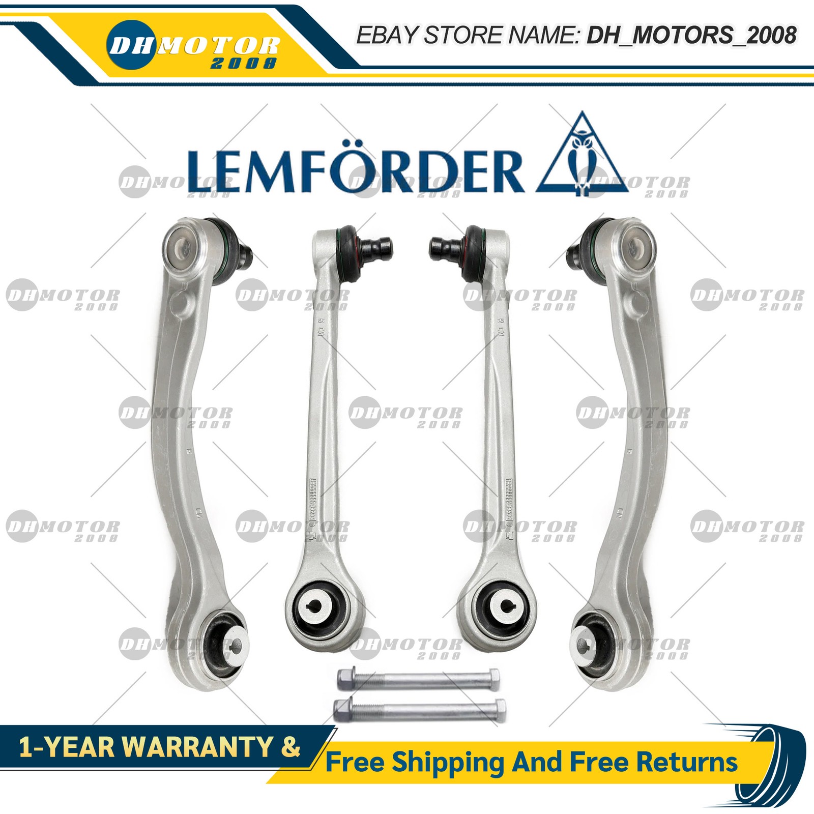 Front Upper Control Arm Ball Joint Set For Audi A6 C8 A7 Q5 Q7 Q8 Bentayga