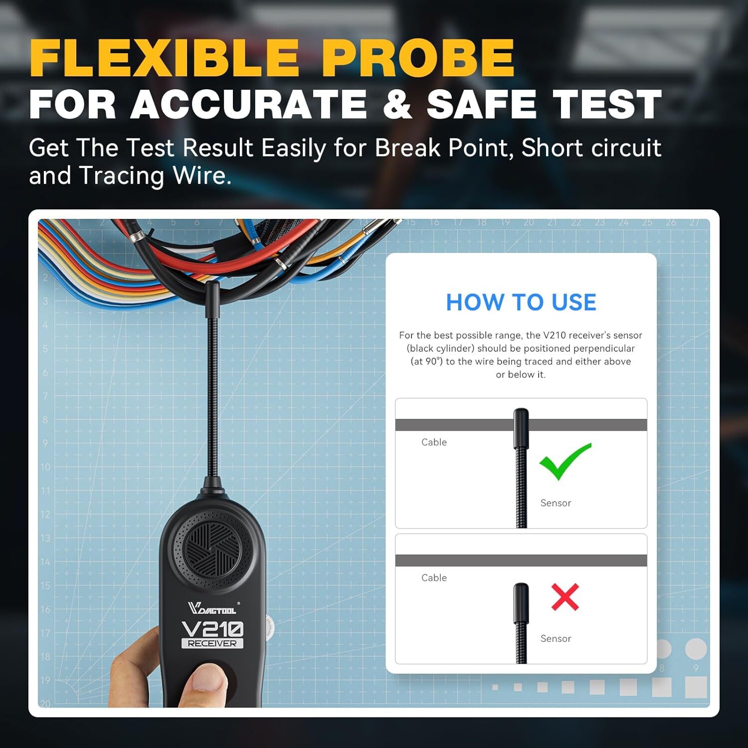 4 Pin to 16Pin OBD2 Diagnostic Cable Scanner Adapter Tool For YAMAHA Motorcycle