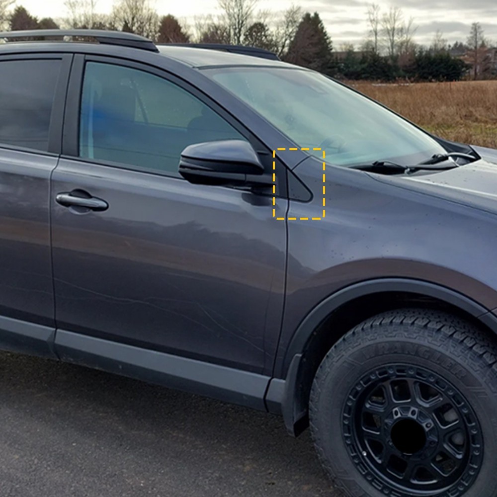 Front Left Right Side Fender Corner Molding Trim Cover For Toyota RAV4 2013-2018