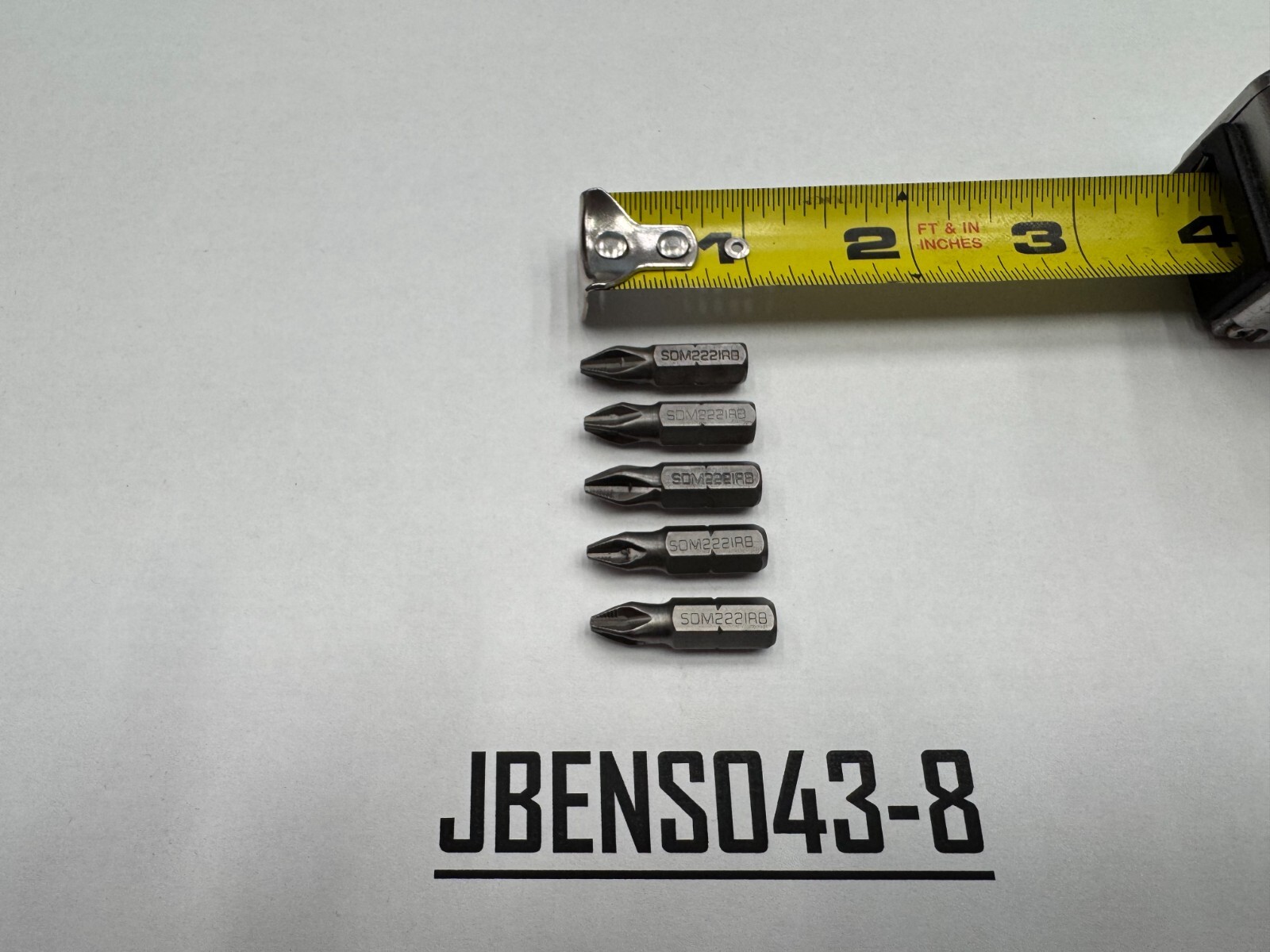 Snap-on Tools USA NEW 5 PACK 1/4″ Hex #2 Phillips ACR Screwdriver Bit SDM222IRB