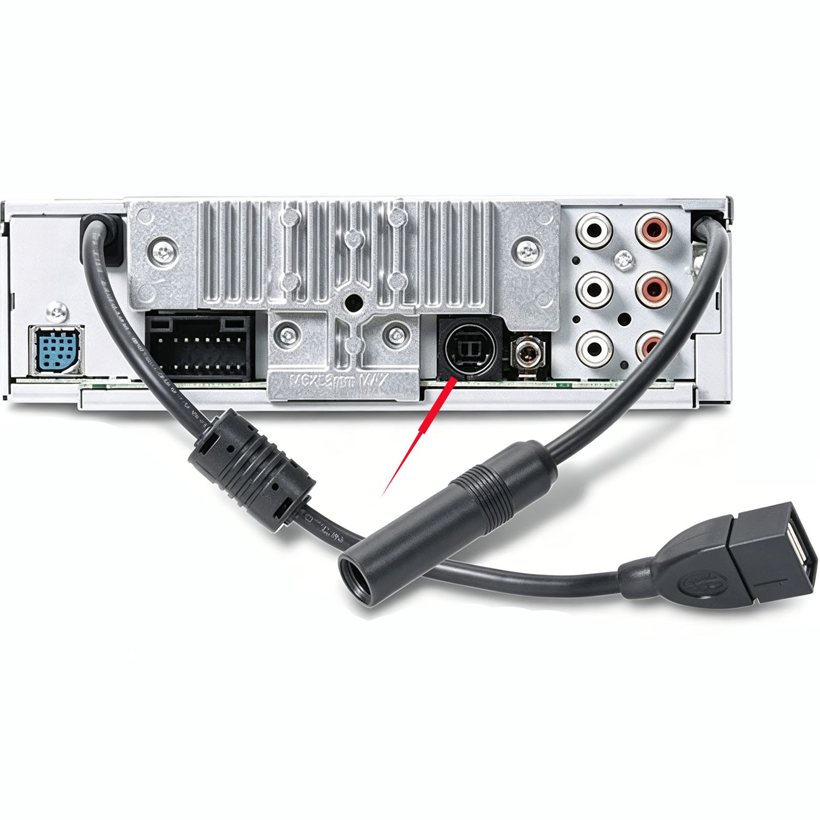 Bluetooth 5.0 Adapter Aux Cable For ALPINE CDA-9805 CDA-9807 CDA-9811 CDA-9811R