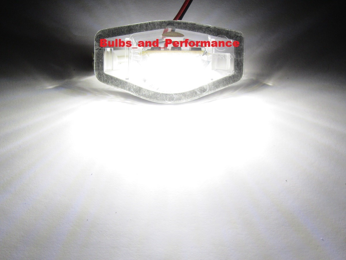 White LED License Plate Light Lamp 6000K for 1998 – 2005 Honda Accord Sedan