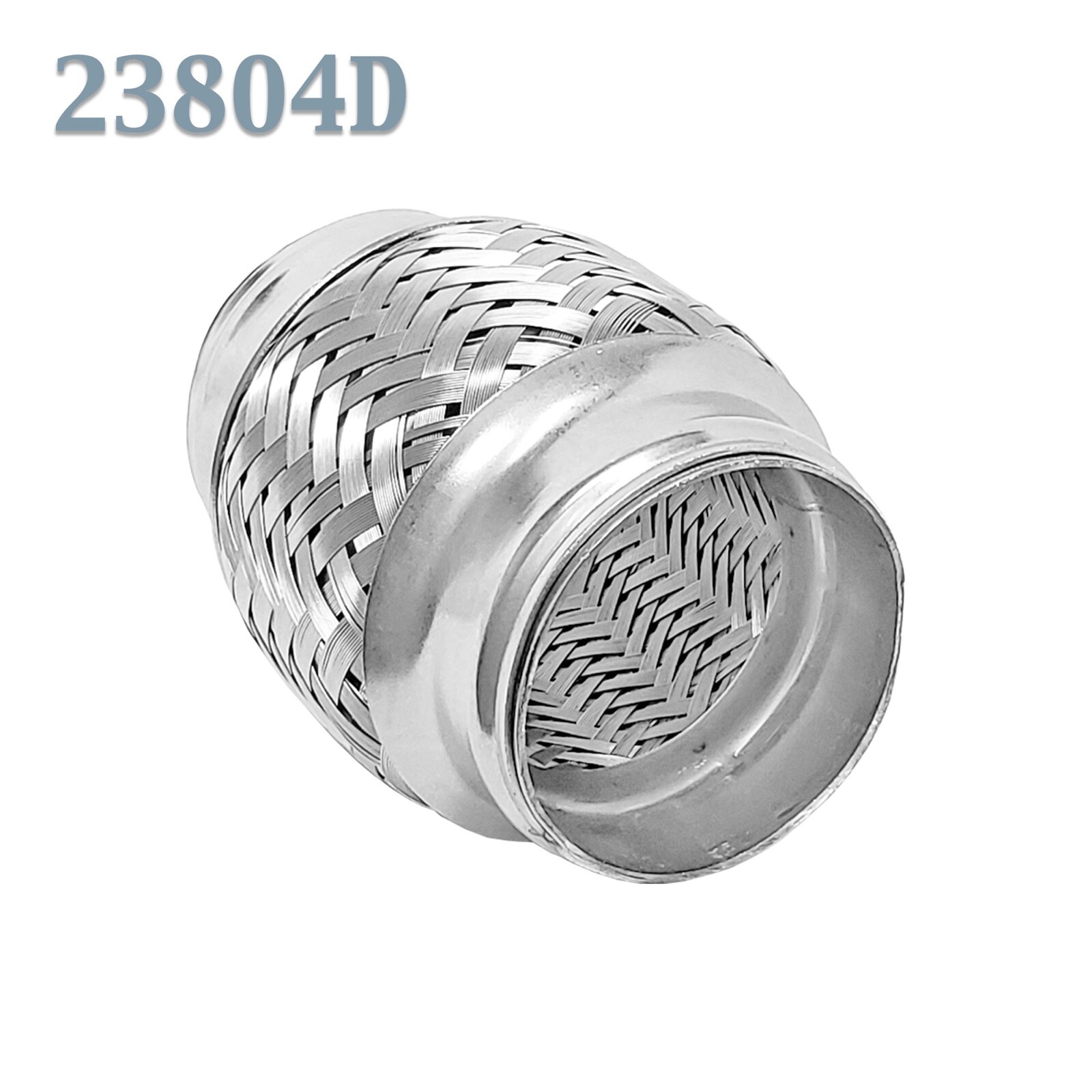 2.375″ (2 3/8 in.) x 4″ Flex Pipe Exhaust Coupling Quality Stainless Heavy Duty