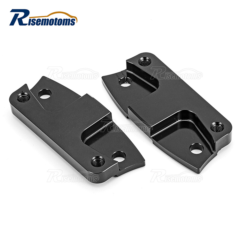 Front 21″ Wheel Fender Risers Bracket Spacer Kit For Harley Electra Street Glide