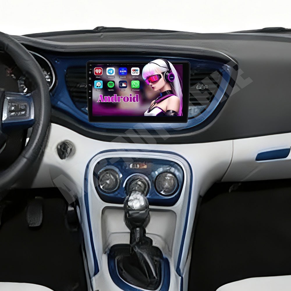 10.1″ FOR Dodge Dart 2012-2016 Car Radio GPS 64G CarPlay Android 15 MP5 PLAYER