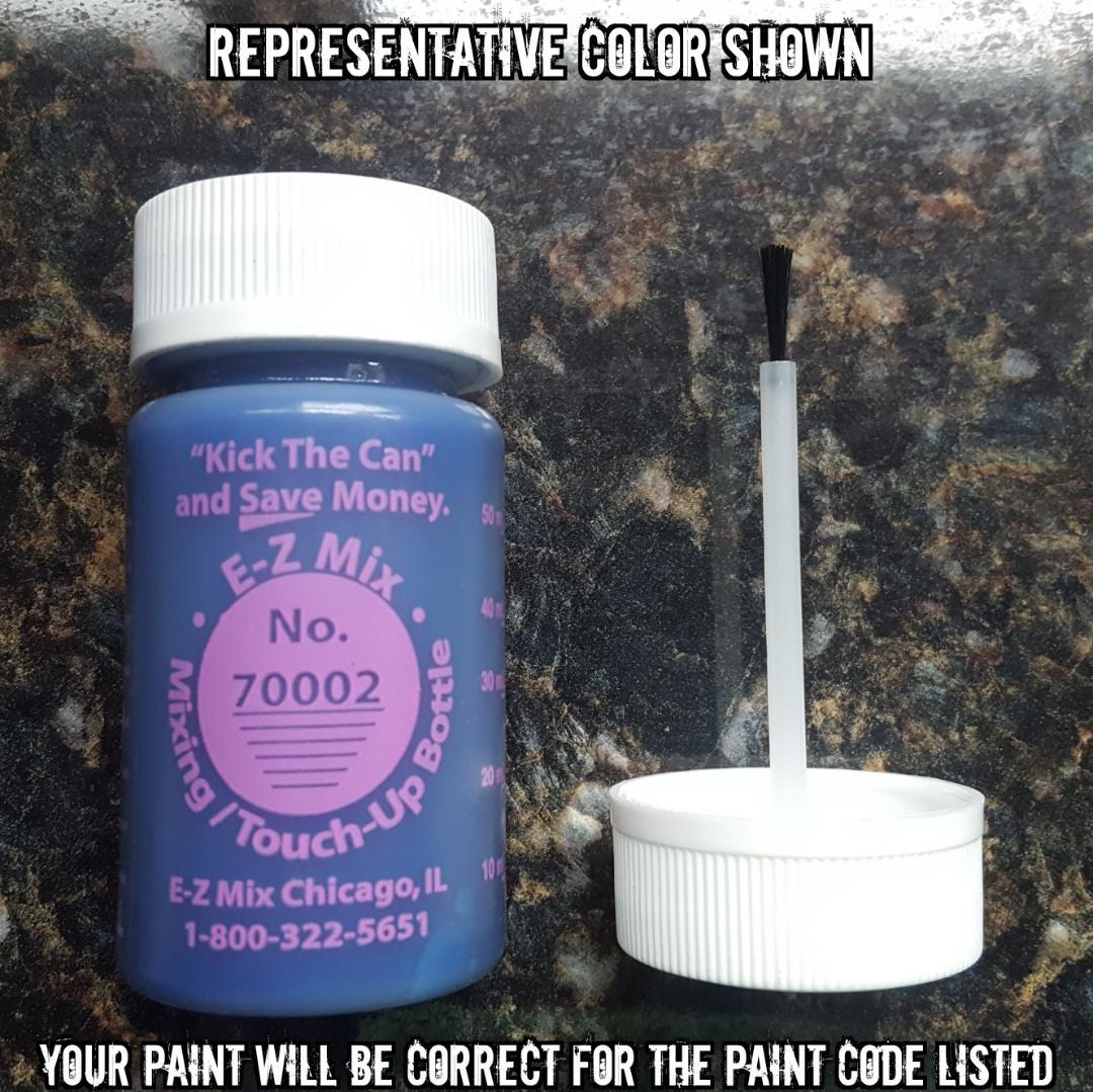 Touch Up Paint for Honda Civic with paint code B593M, Aegean Blue, 1 oz.