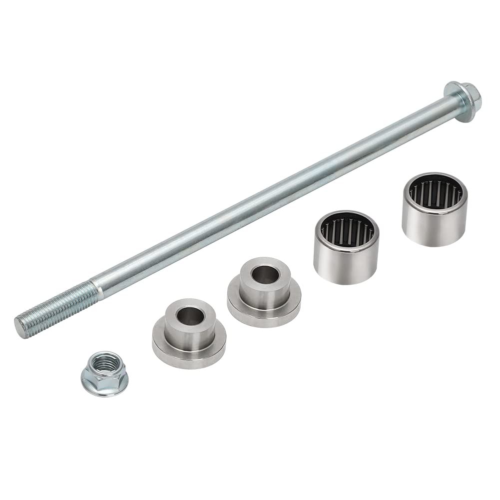 AUTOVIC Swing Arm Bolt Bushing Kit Stainless Steel Bearing Silver