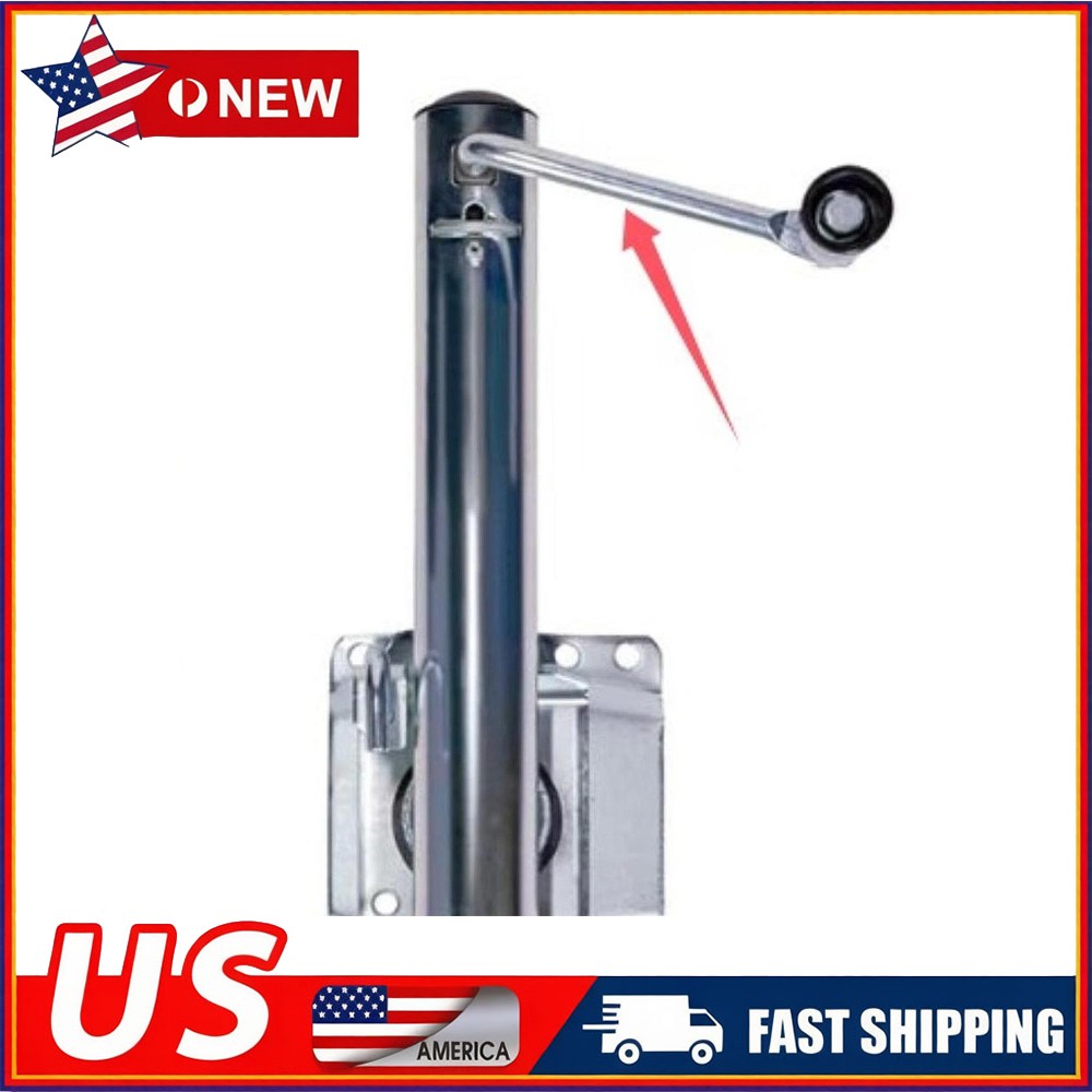 Trailer Jack Crank Handle Sturdy Replace Portable Efficient Easy to Install Hot