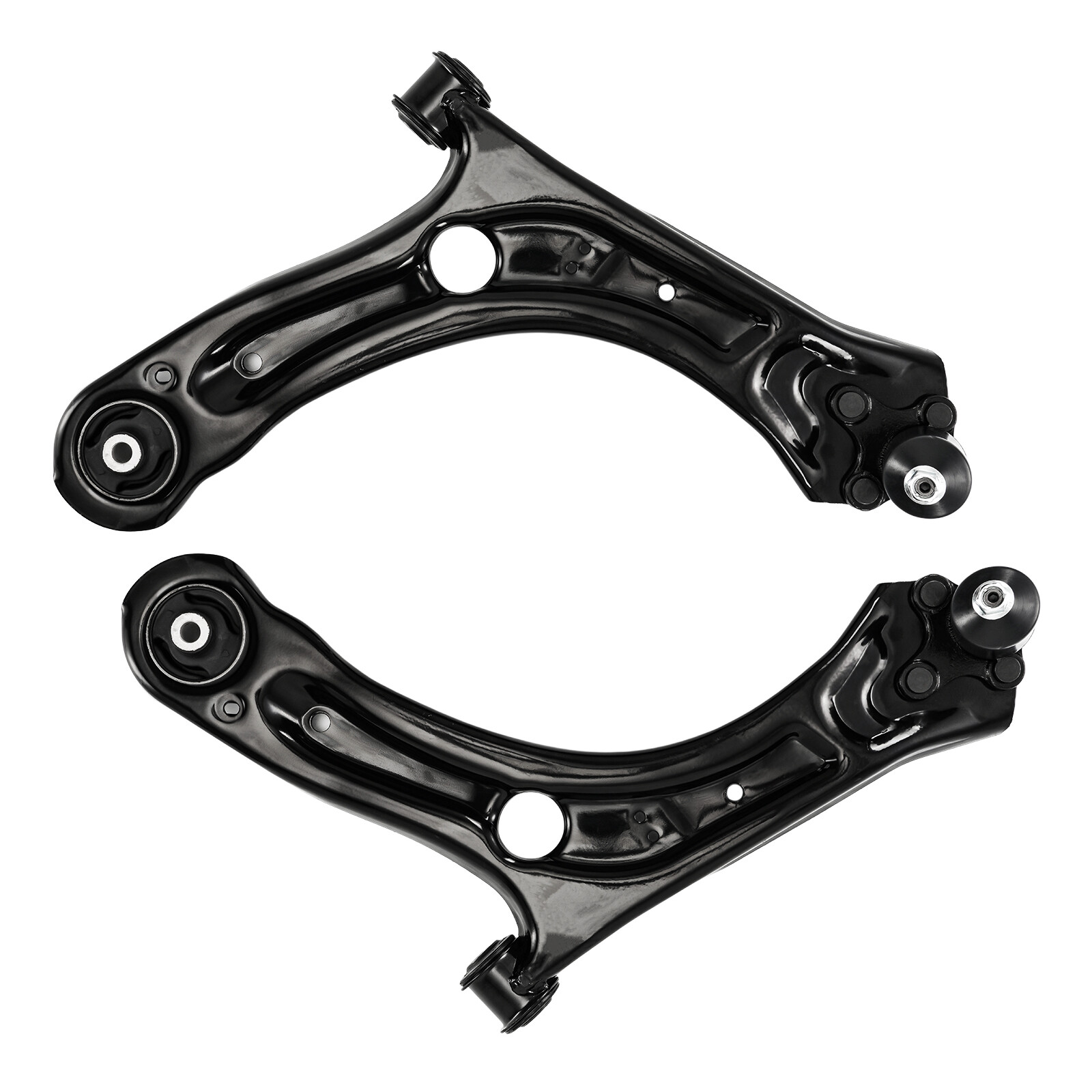 2PC Front Lower Control Arms w/Ball Joint For 2012-2019 Volkswagen Passat Beetle