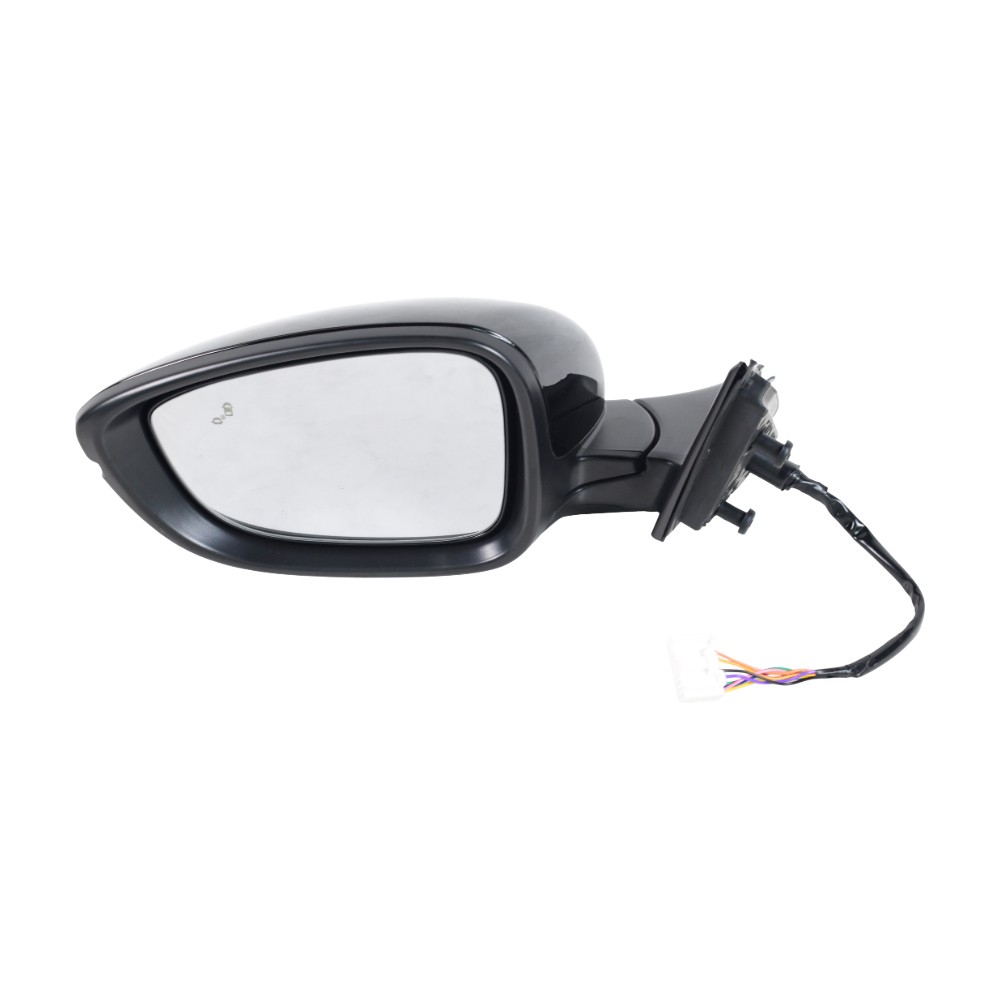 Driver Side Exterior Mirror For Ford Fusion 2015-2017 Manual Fold Spotter Mirror