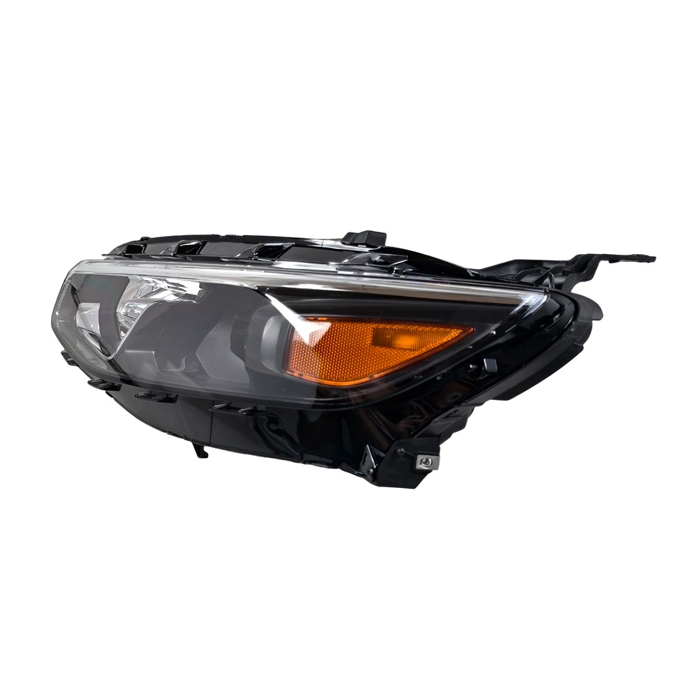 Driver Left LH Halogen Headlight Assembly For 2016-2018 Chevy Malibu w/Bulbs