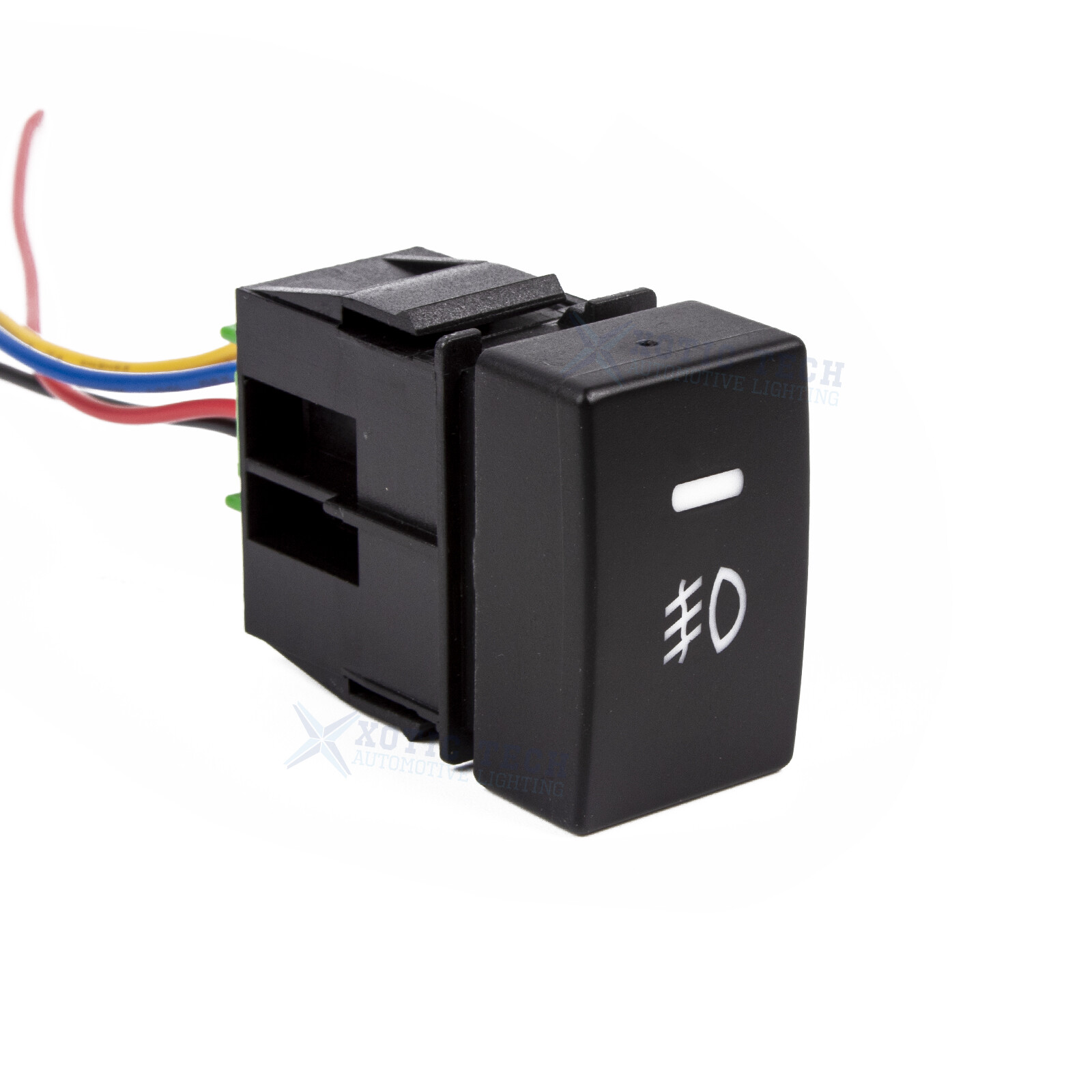 OE Style 4-Pole Push Button Switch w/LED Light Add-on Fog Light DRL For Honda